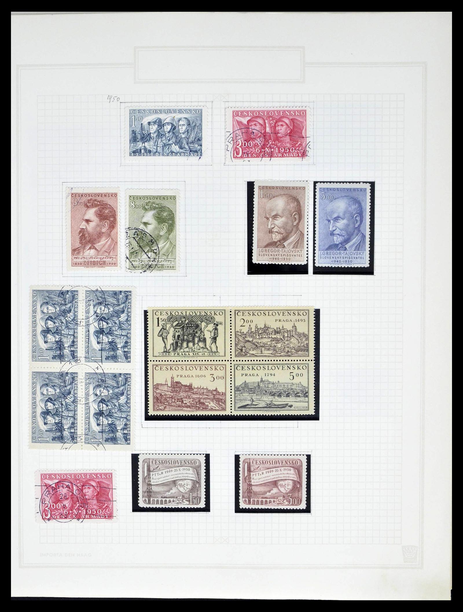 39207 0074 - Stamp collection 39207 Czechoslovakia 1918-1992.