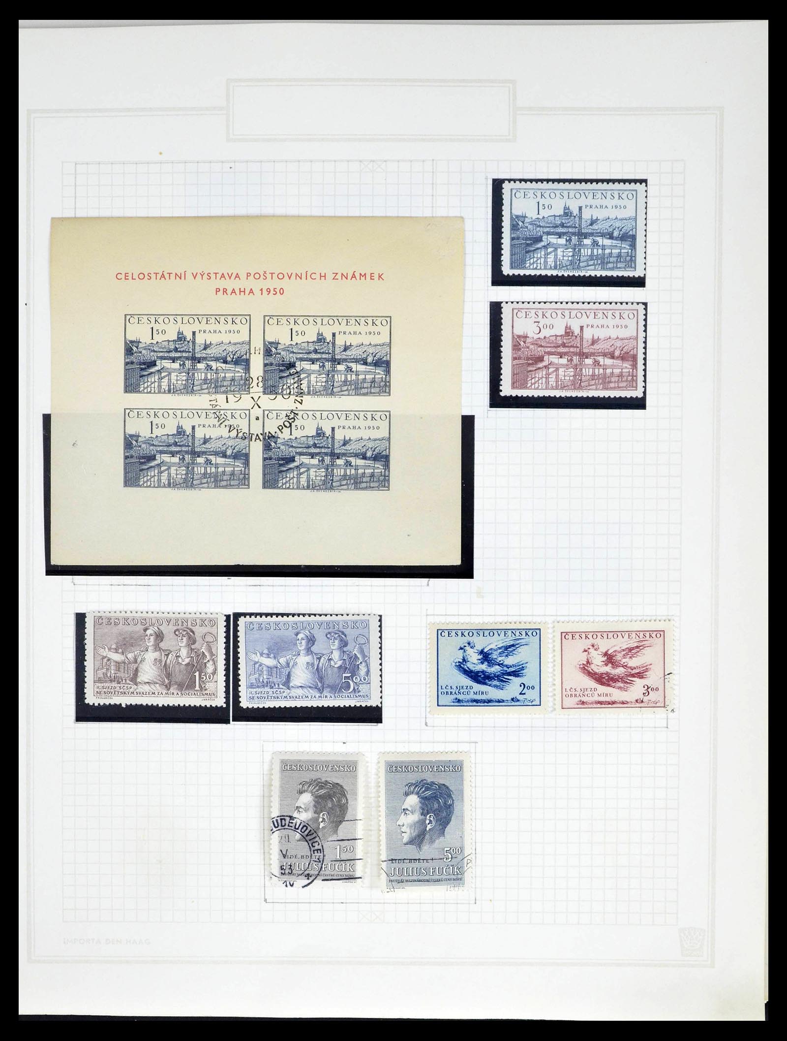 39207 0075 - Stamp collection 39207 Czechoslovakia 1918-1992.