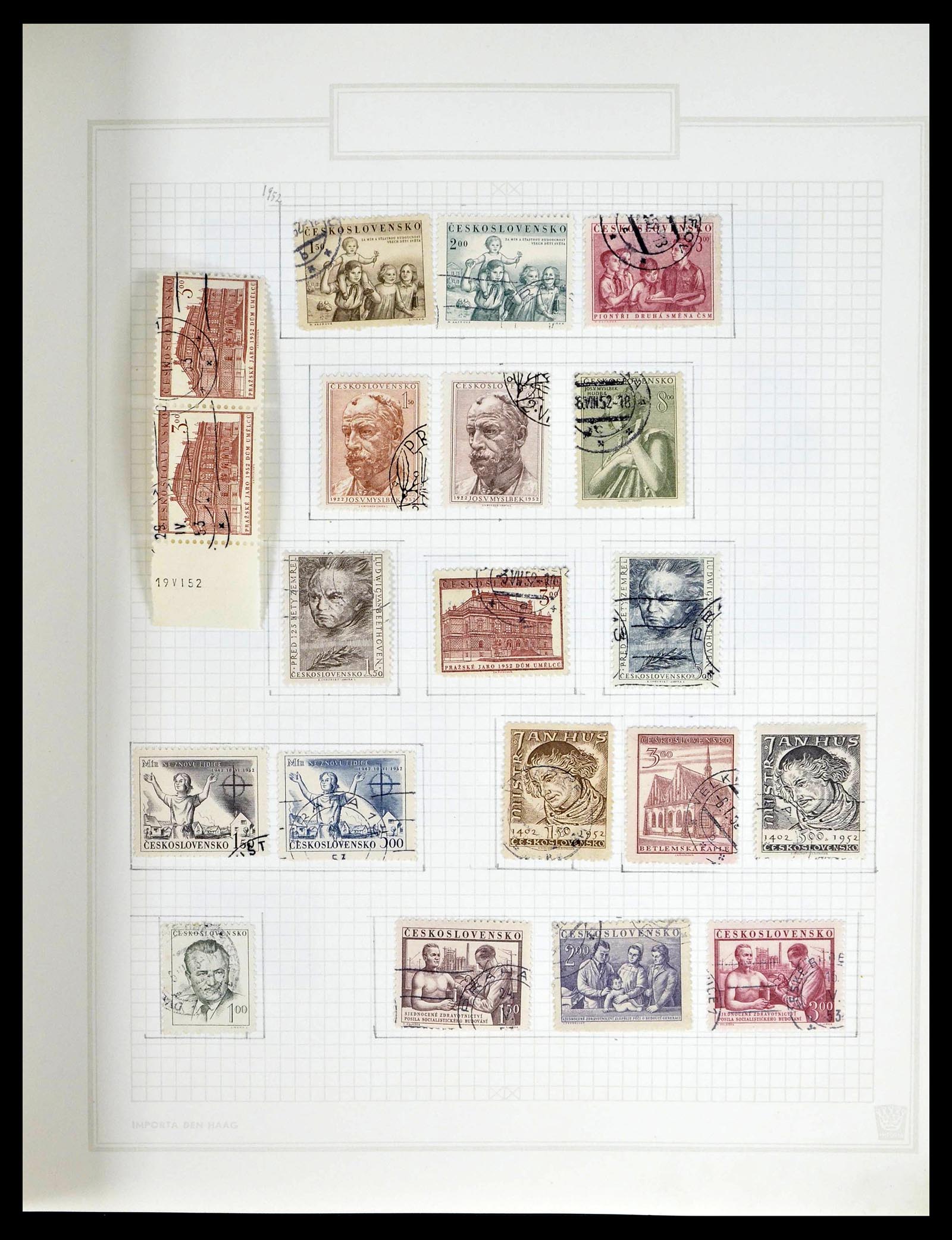 39207 0081 - Stamp collection 39207 Czechoslovakia 1918-1992.