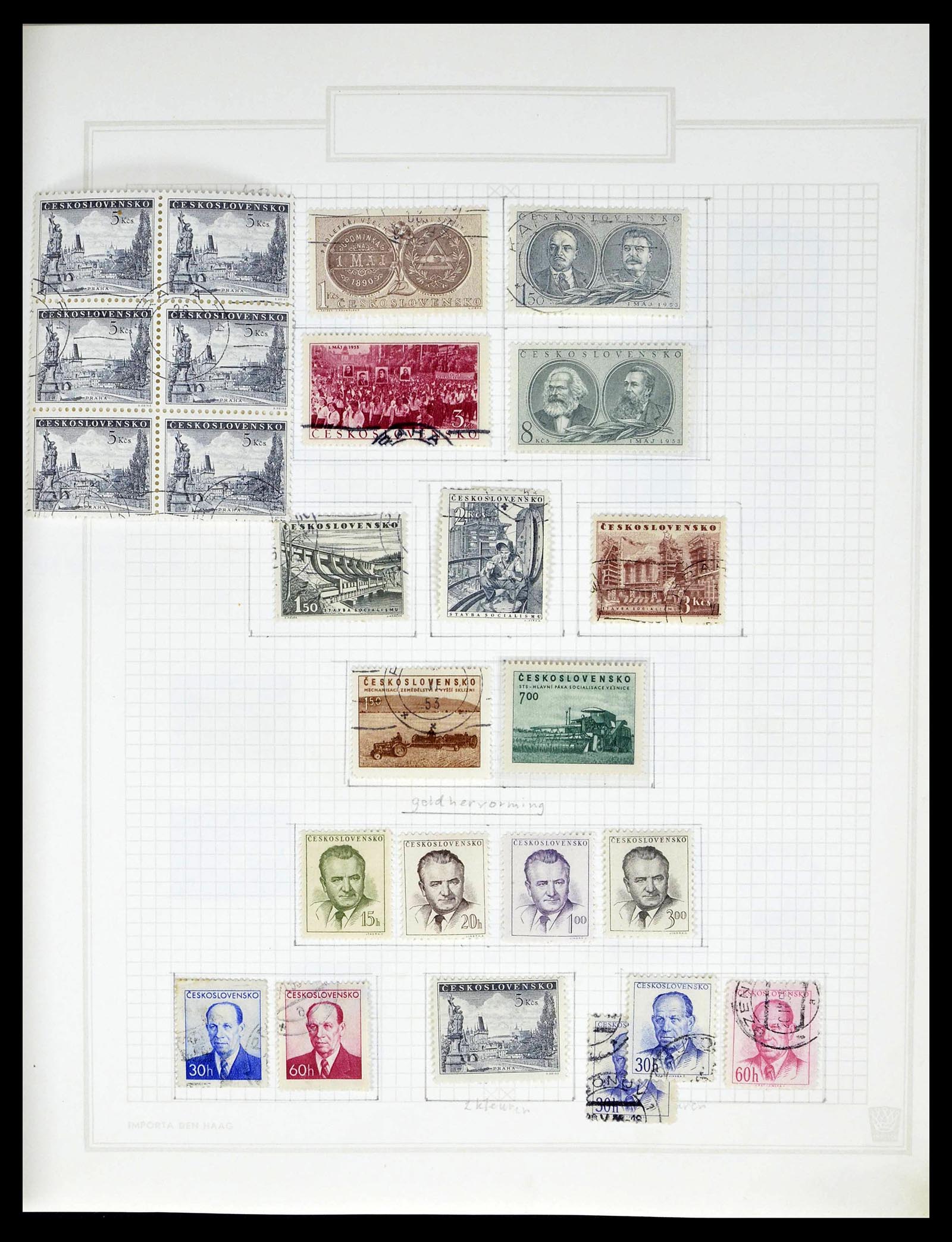 39207 0085 - Stamp collection 39207 Czechoslovakia 1918-1992.