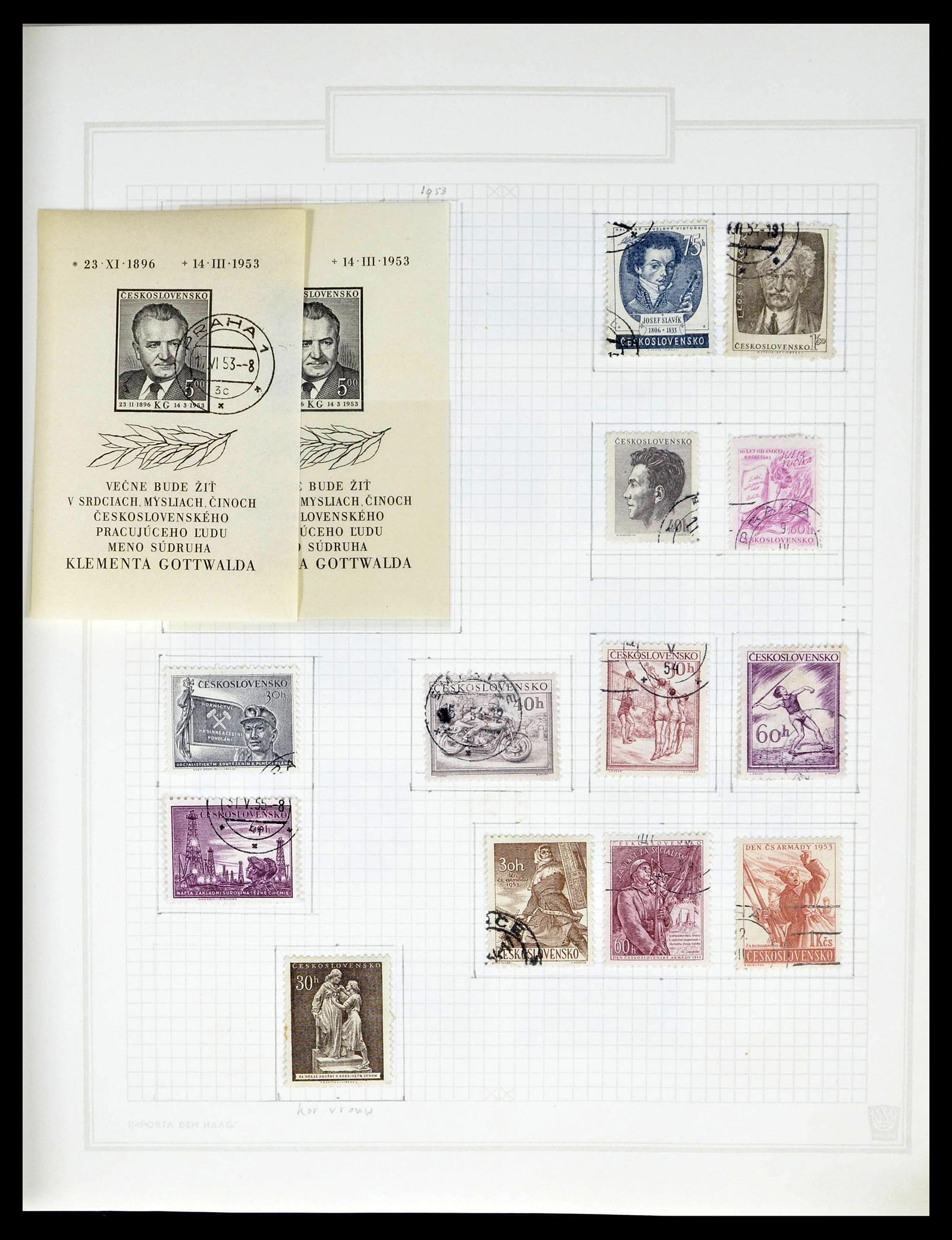 39207 0086 - Stamp collection 39207 Czechoslovakia 1918-1992.