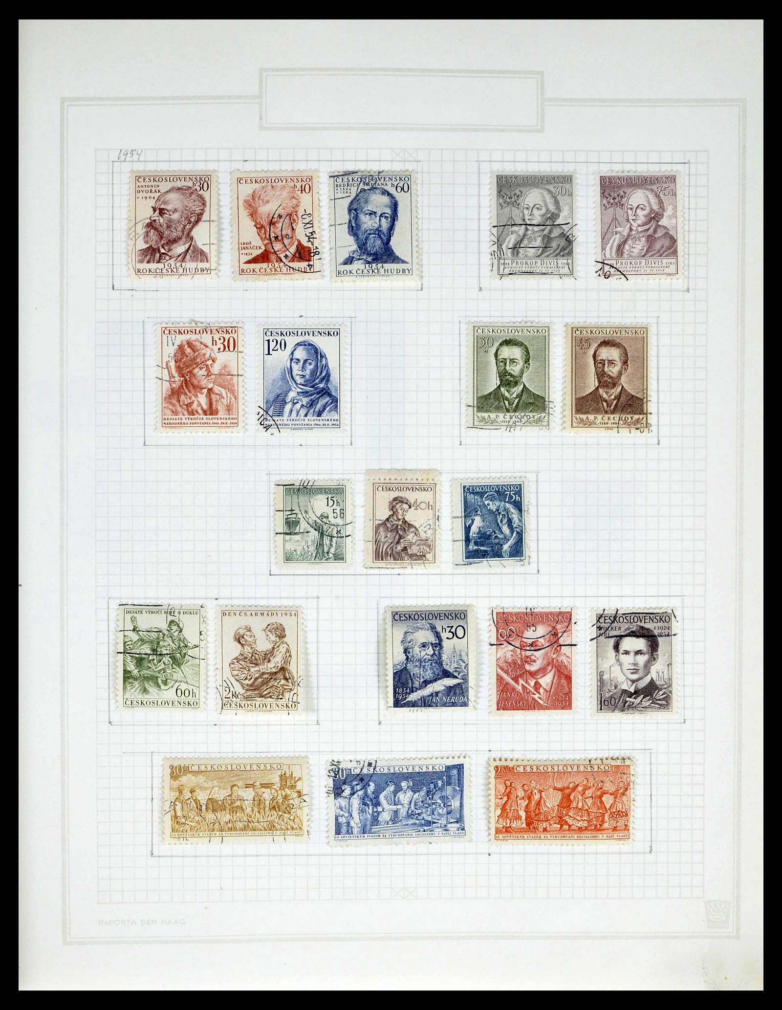 39207 0089 - Stamp collection 39207 Czechoslovakia 1918-1992.