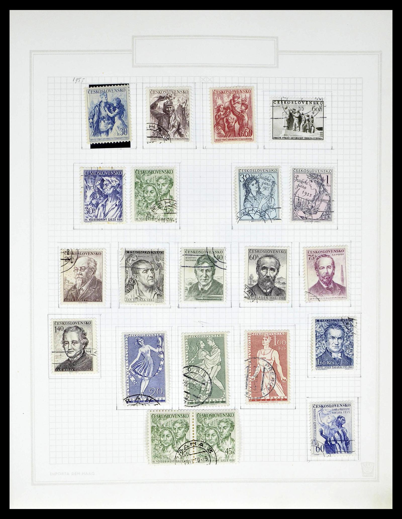 39207 0091 - Stamp collection 39207 Czechoslovakia 1918-1992.