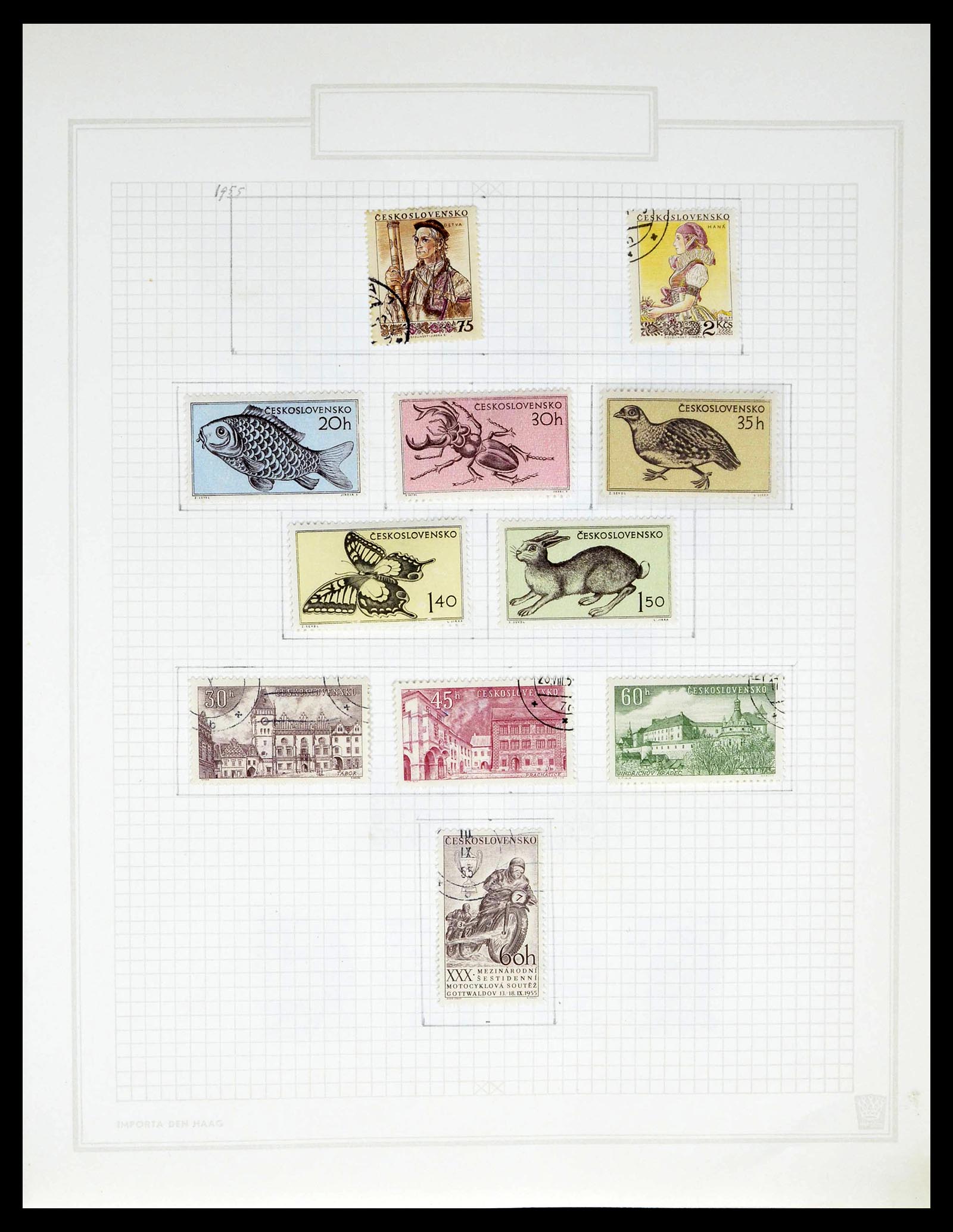 39207 0092 - Stamp collection 39207 Czechoslovakia 1918-1992.
