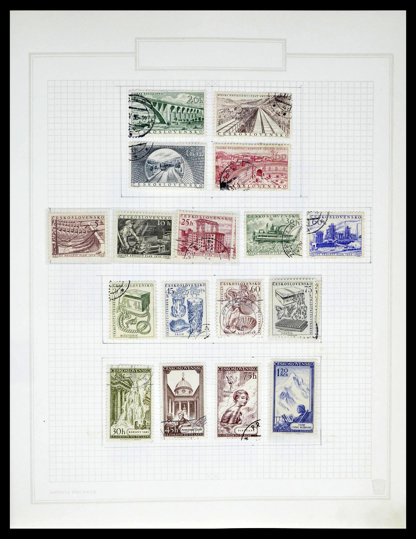 39207 0094 - Stamp collection 39207 Czechoslovakia 1918-1992.