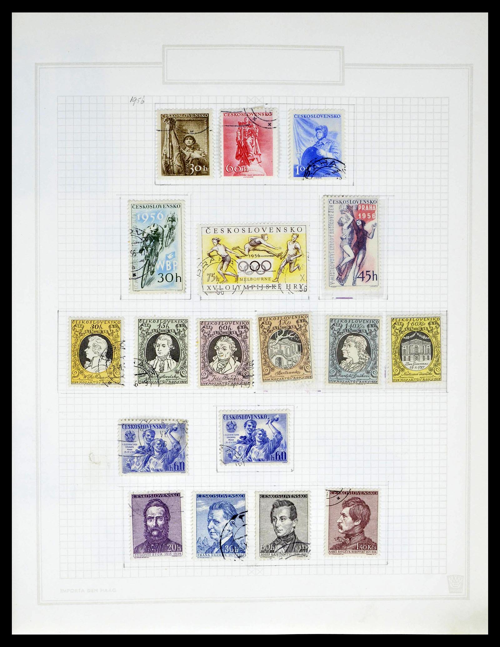 39207 0095 - Stamp collection 39207 Czechoslovakia 1918-1992.