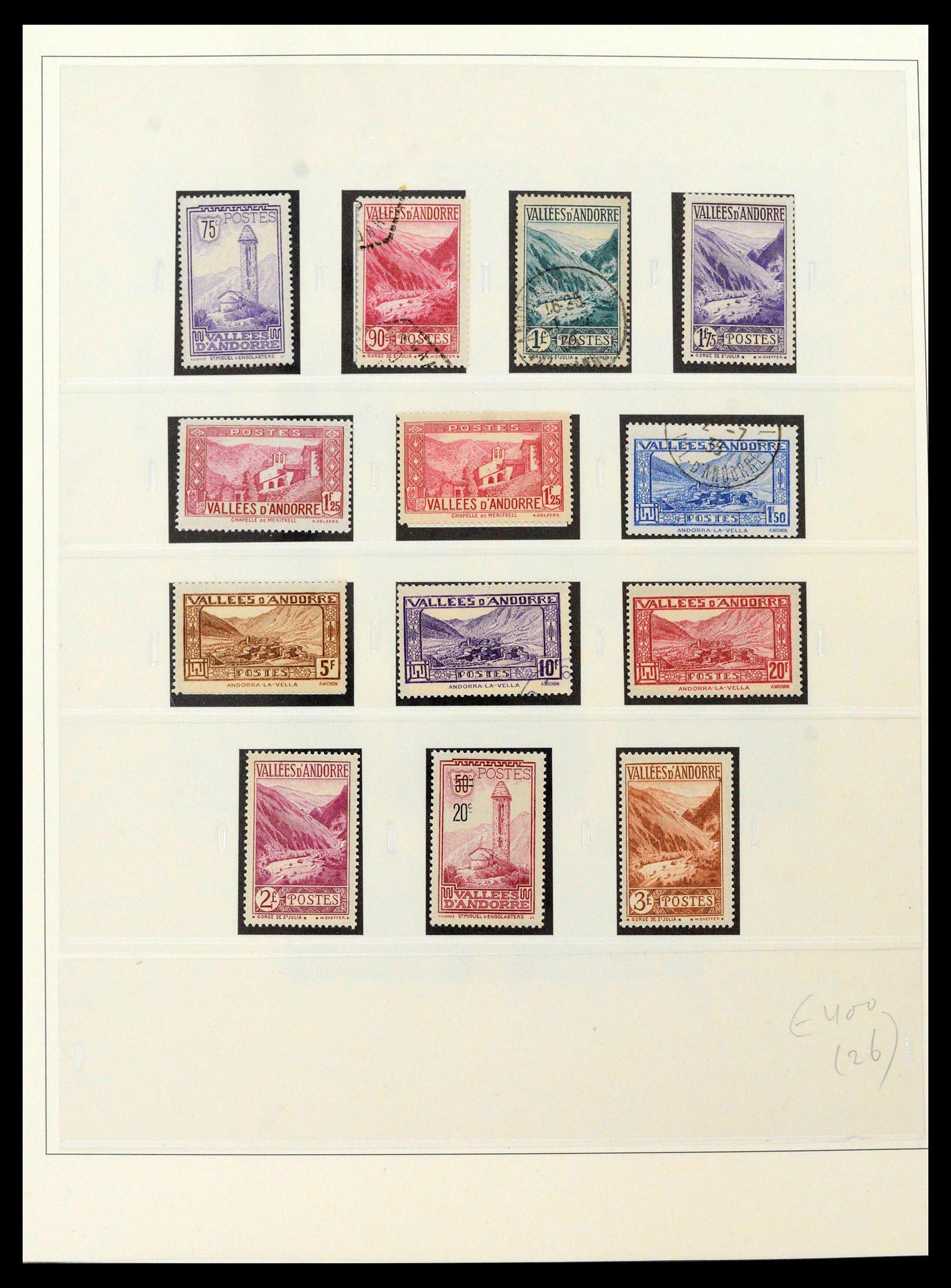 39208 0003 - Stamp collection 39208 French Andorra 1931-1987.