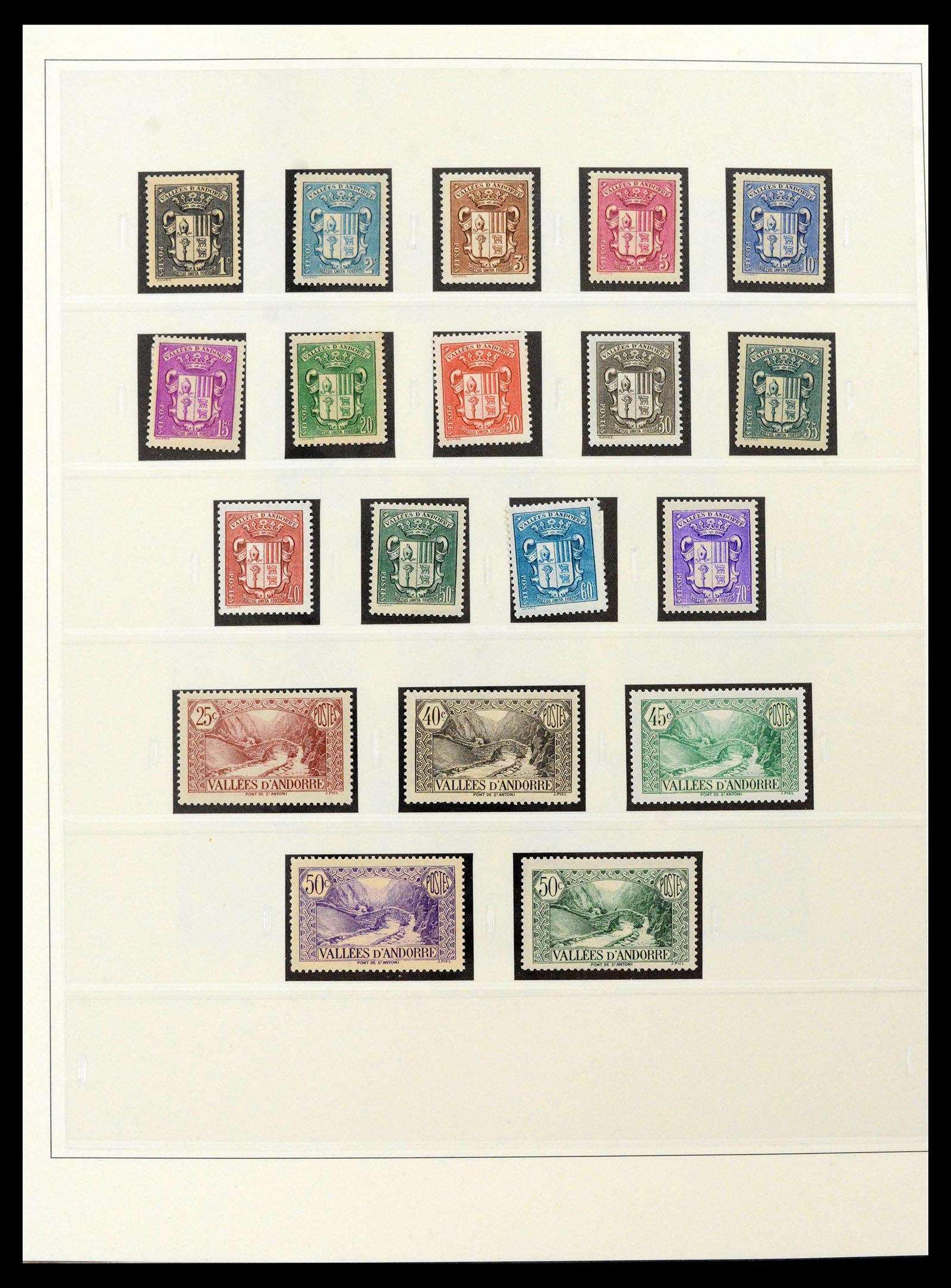 39208 0004 - Stamp collection 39208 French Andorra 1931-1987.