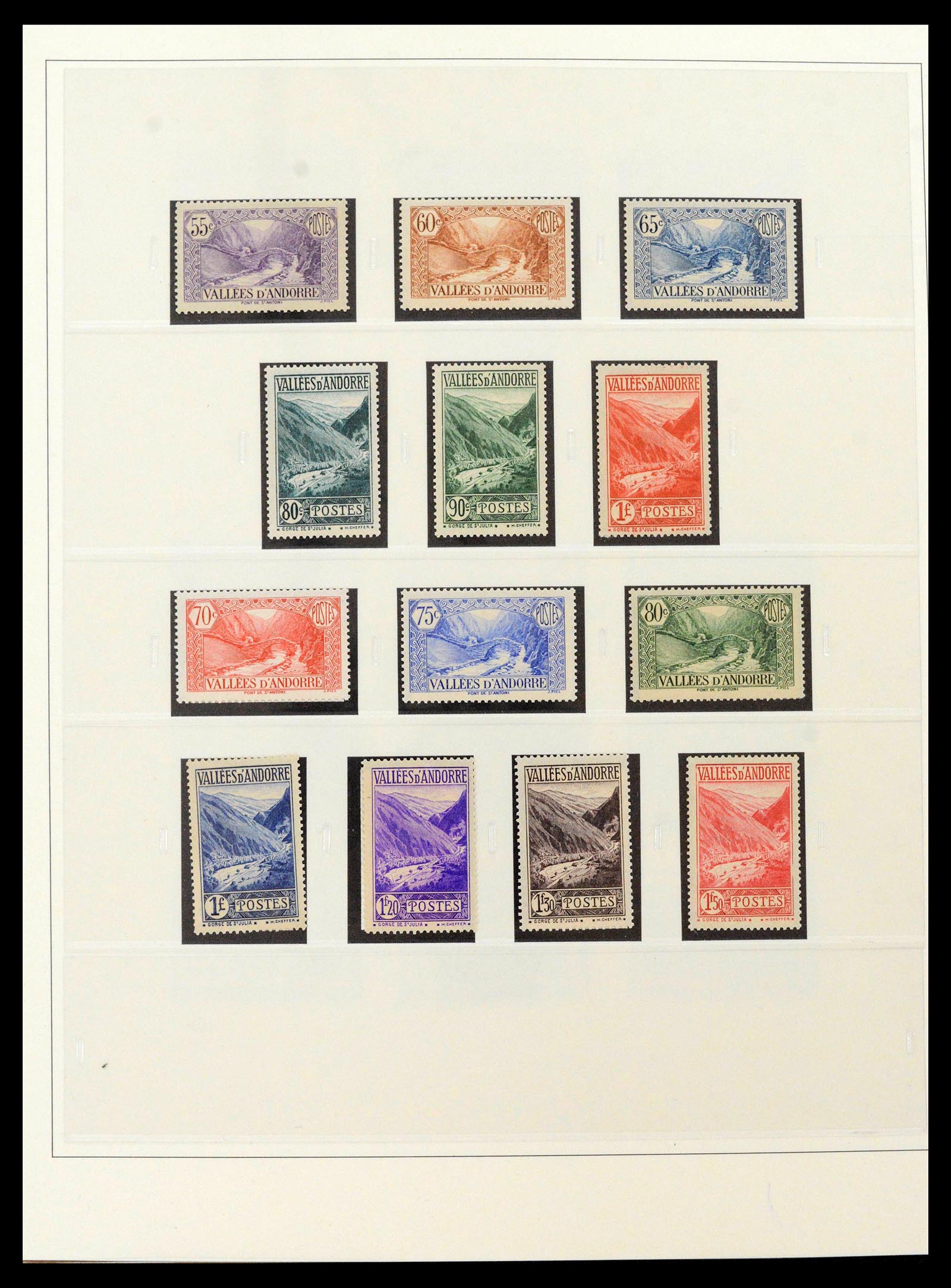39208 0005 - Stamp collection 39208 French Andorra 1931-1987.