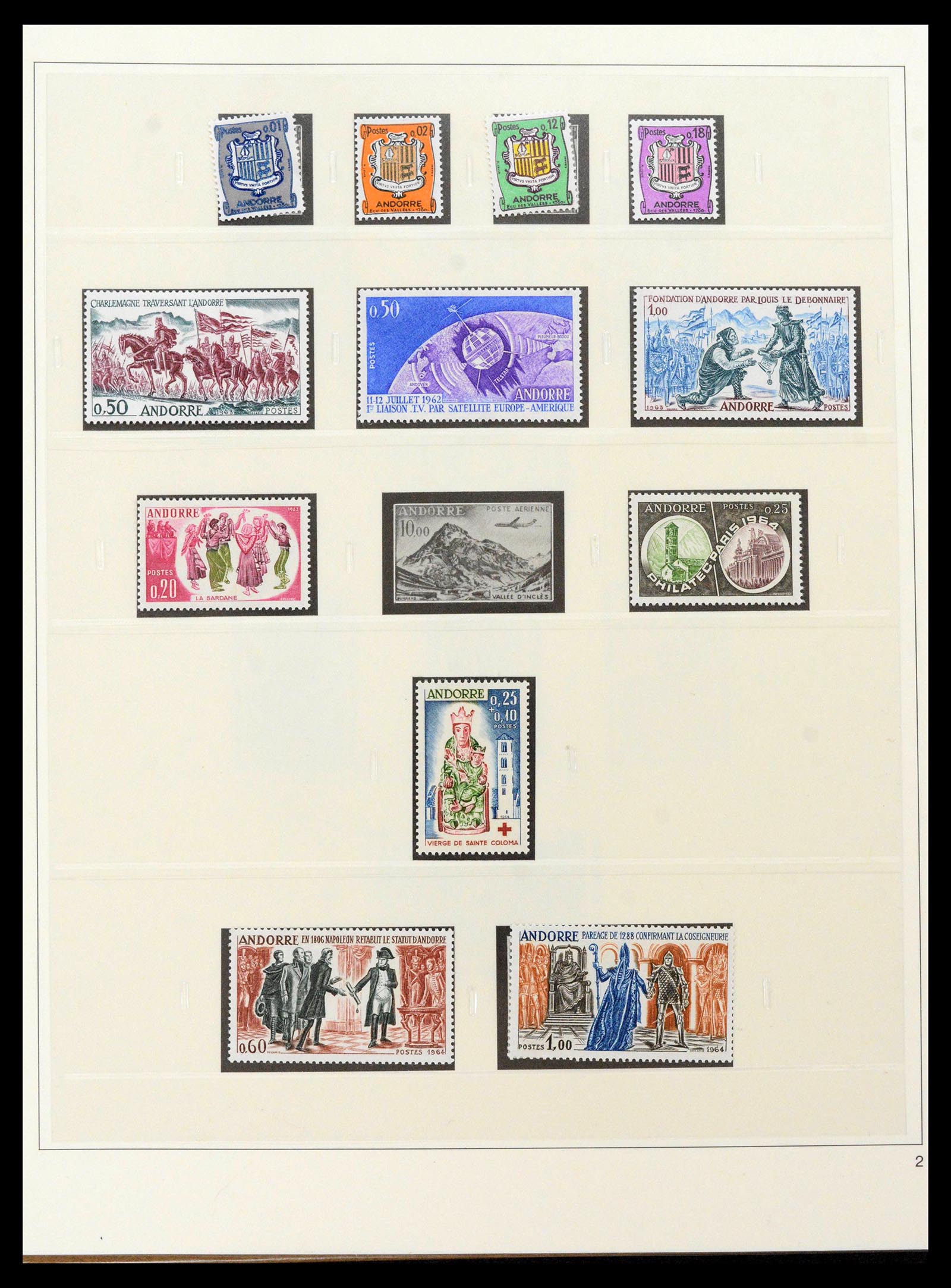 39208 0014 - Stamp collection 39208 French Andorra 1931-1987.
