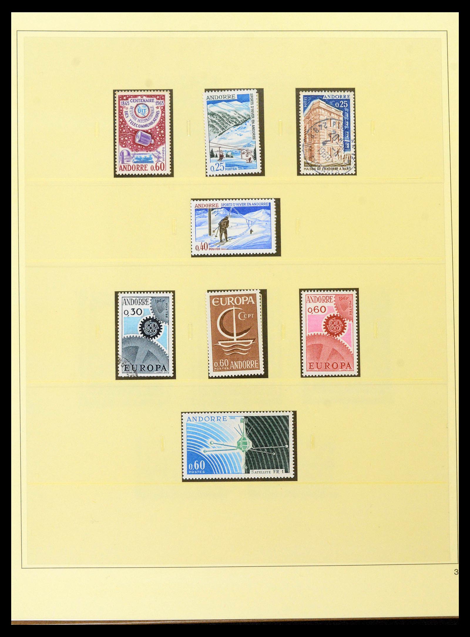 39208 0015 - Stamp collection 39208 French Andorra 1931-1987.