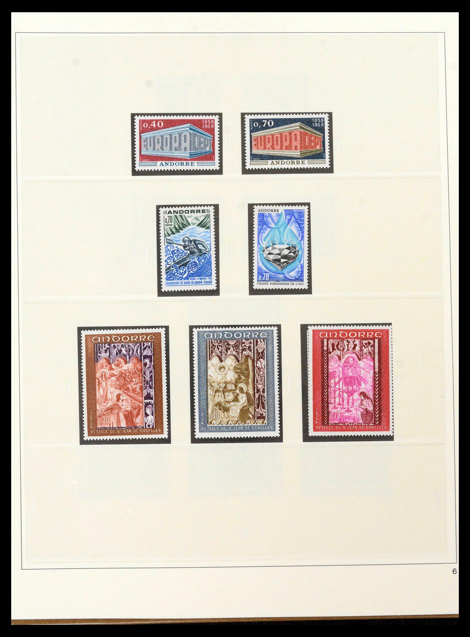 39208 0018 - Stamp collection 39208 French Andorra 1931-1987.