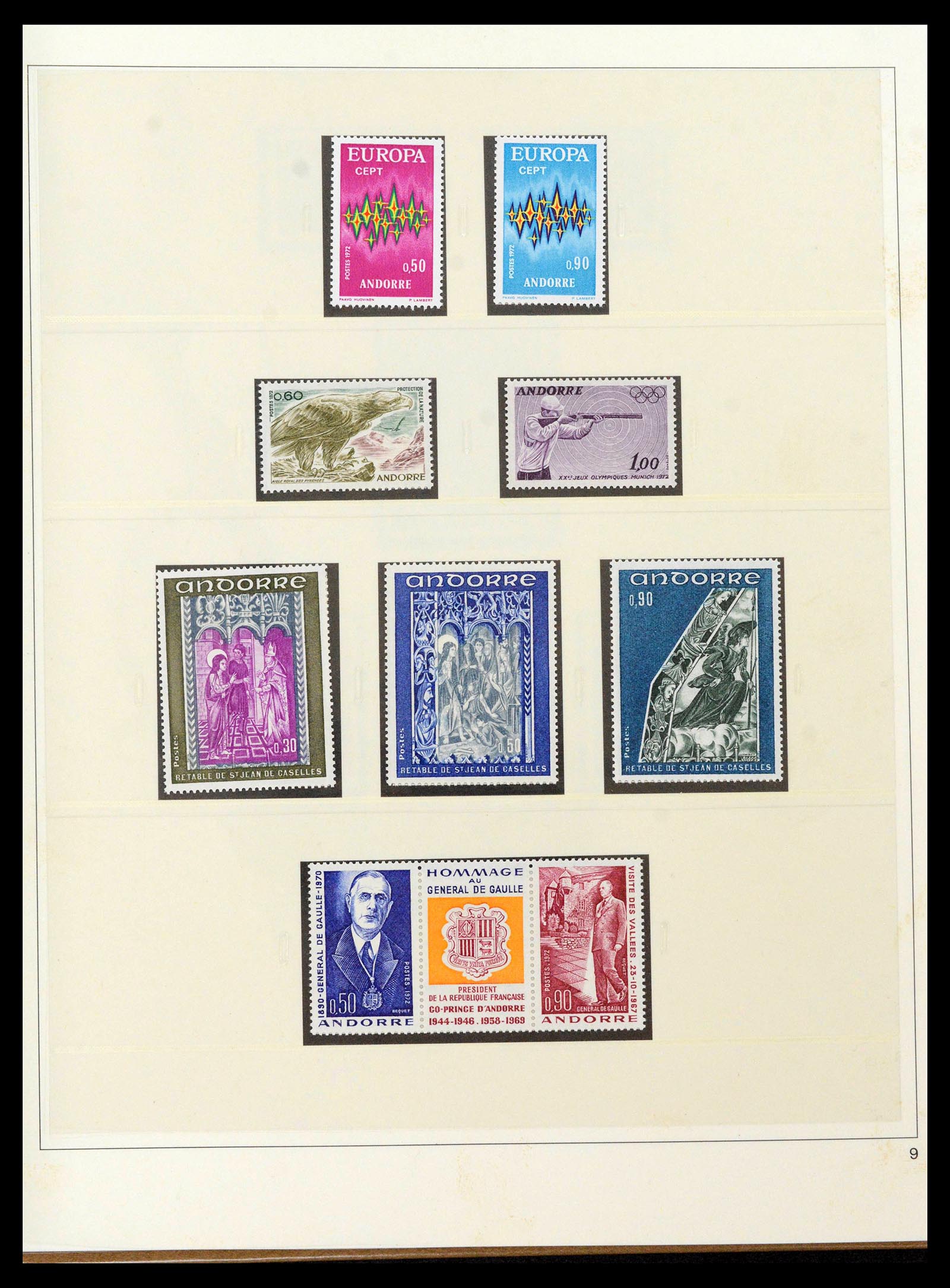 39208 0021 - Stamp collection 39208 French Andorra 1931-1987.