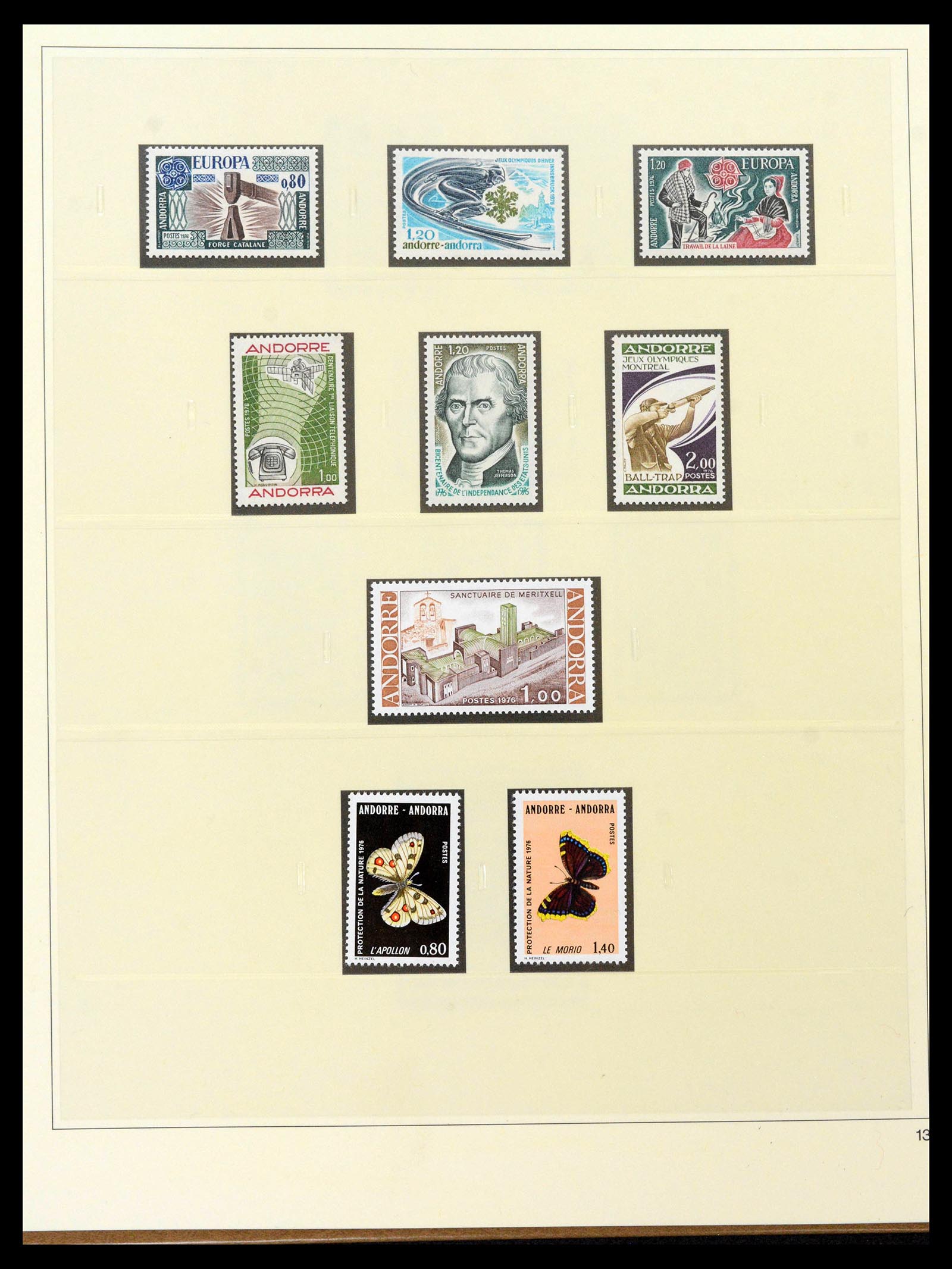 39208 0025 - Stamp collection 39208 French Andorra 1931-1987.