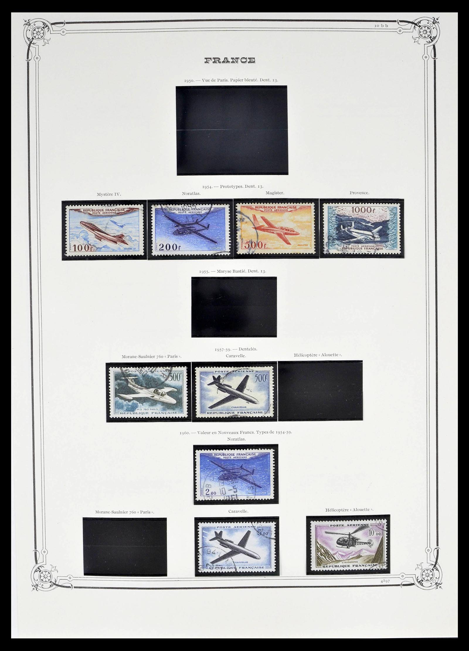 39209 0002 - Postzegelverzameling 39209 Frankrijk en koloniën 1877-1975.