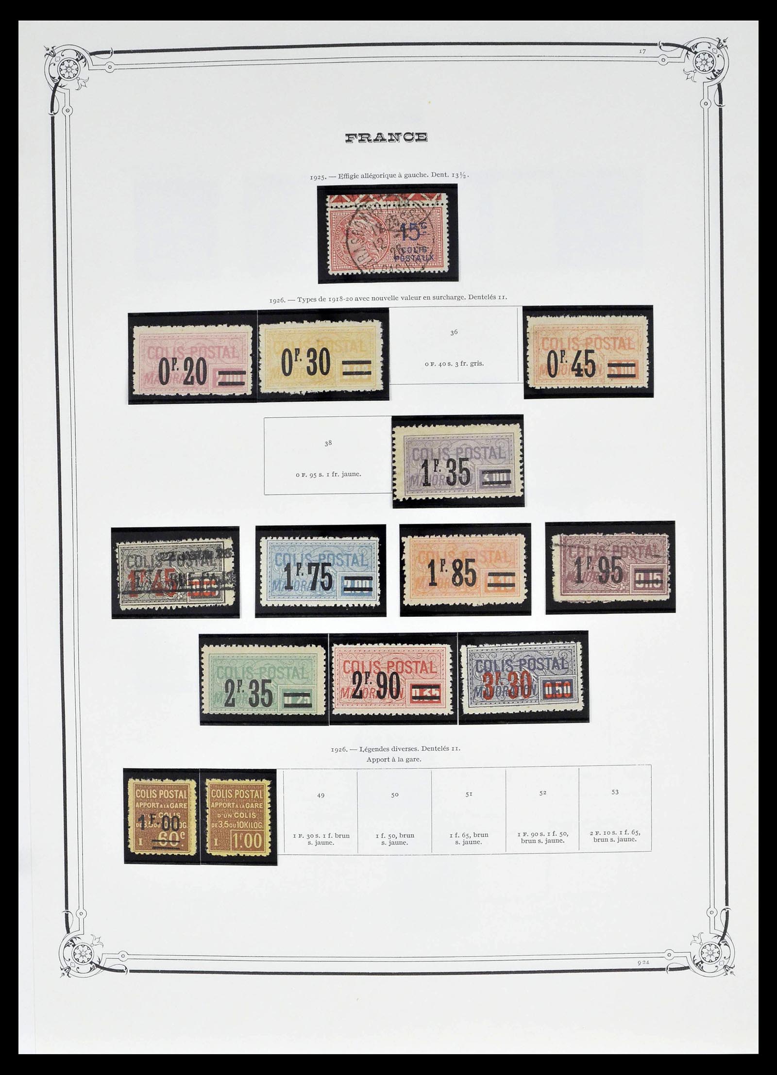 39209 0013 - Postzegelverzameling 39209 Frankrijk en koloniën 1877-1975.