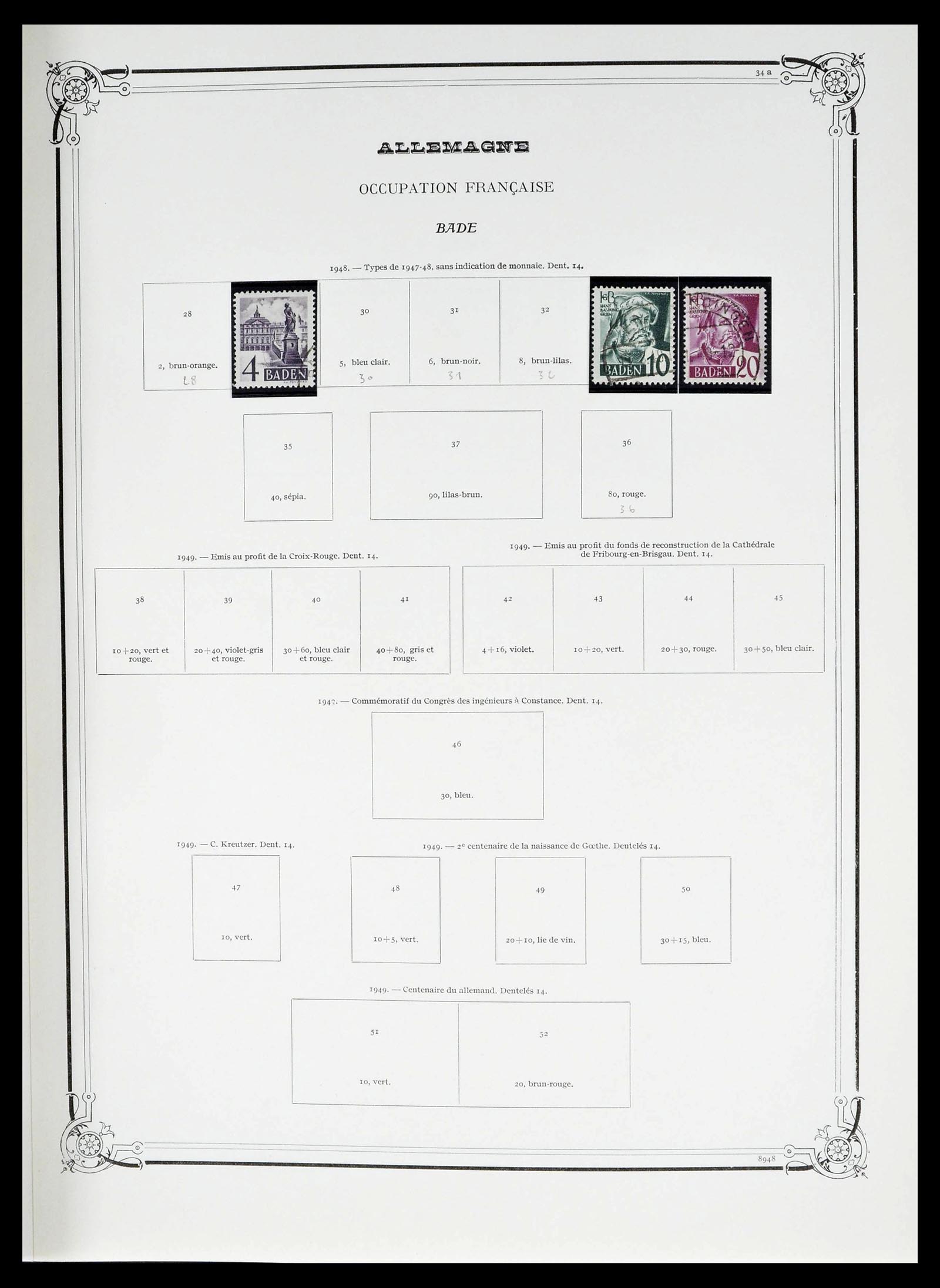 39209 0035 - Stamp collection 39209 France and colonies 1877-1975.