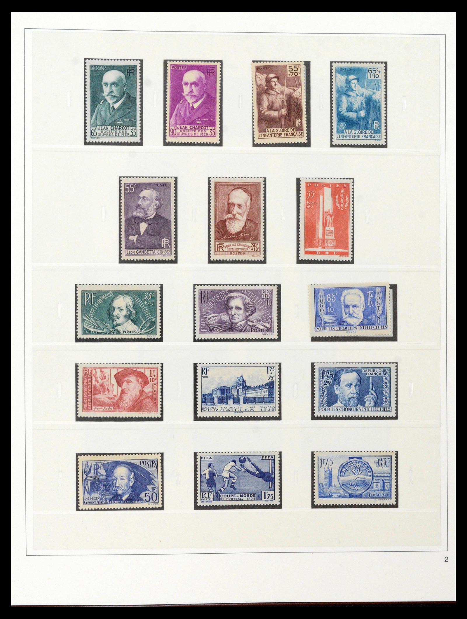 39210 0022 - Stamp collection 39210 France 1849-1987.