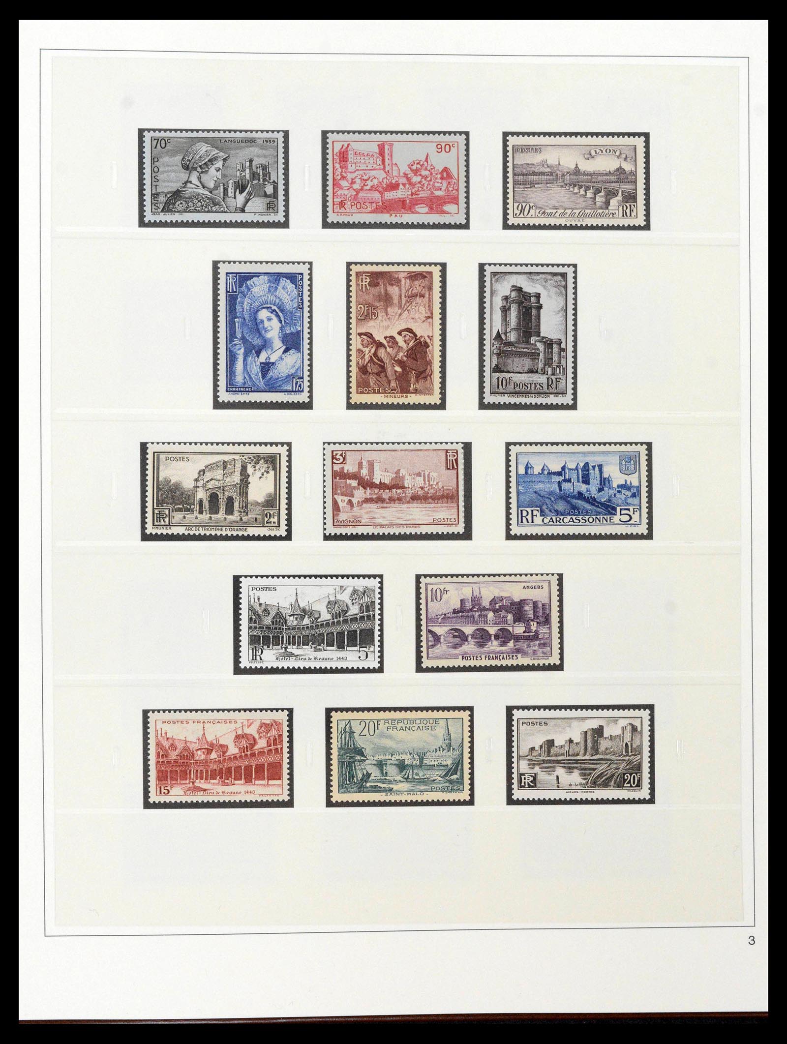39210 0023 - Stamp collection 39210 France 1849-1987.