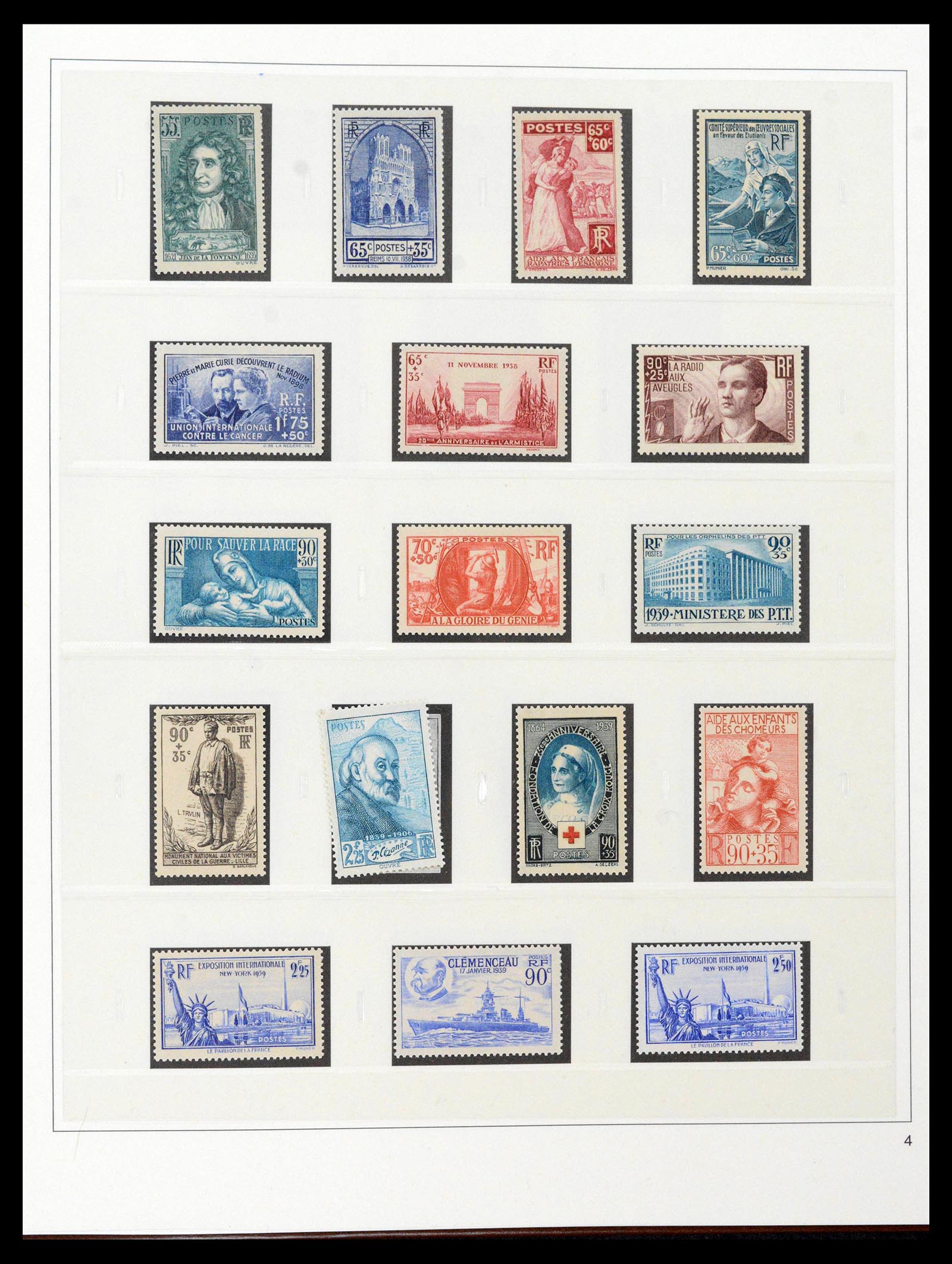 39210 0024 - Stamp collection 39210 France 1849-1987.