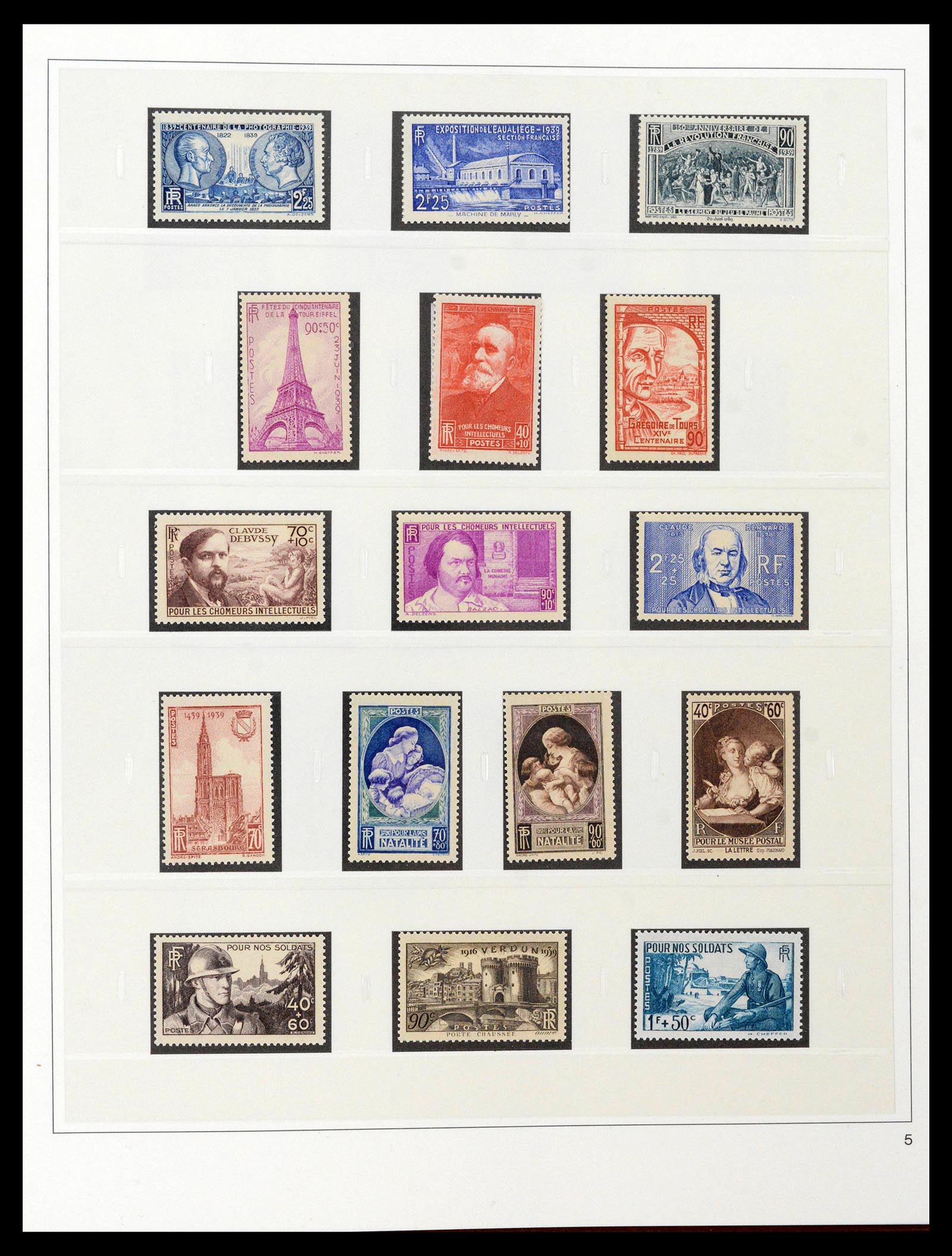 39210 0025 - Stamp collection 39210 France 1849-1987.