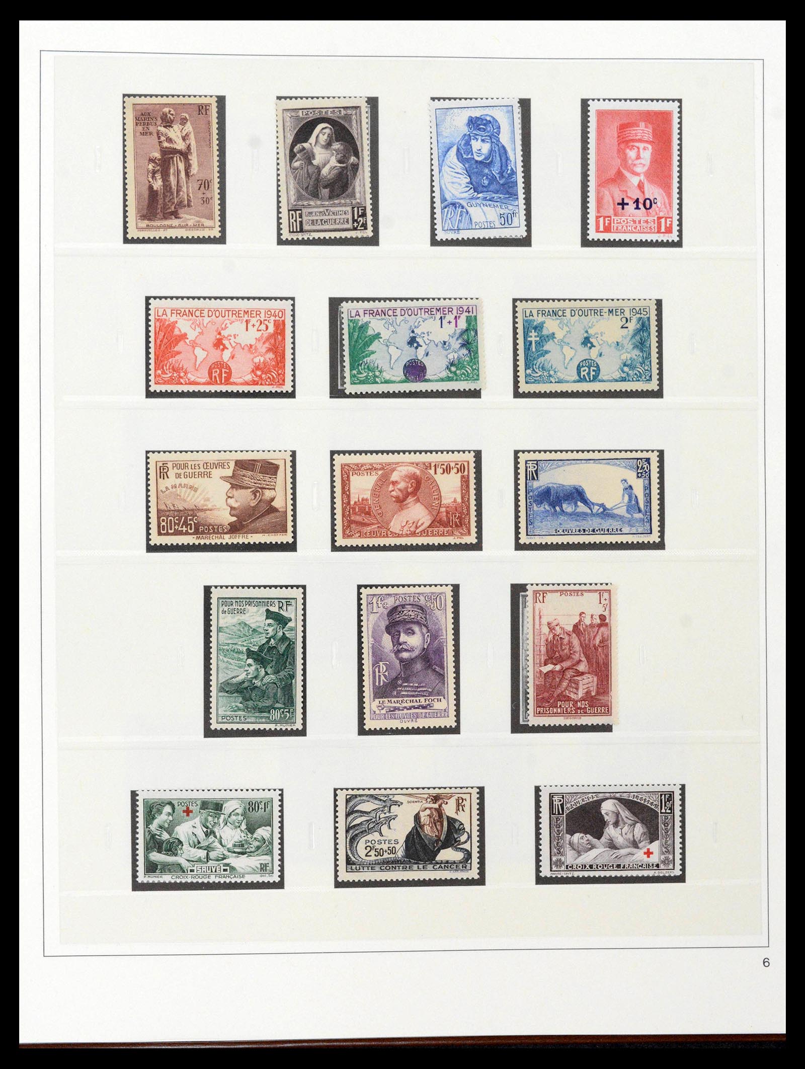 39210 0026 - Stamp collection 39210 France 1849-1987.
