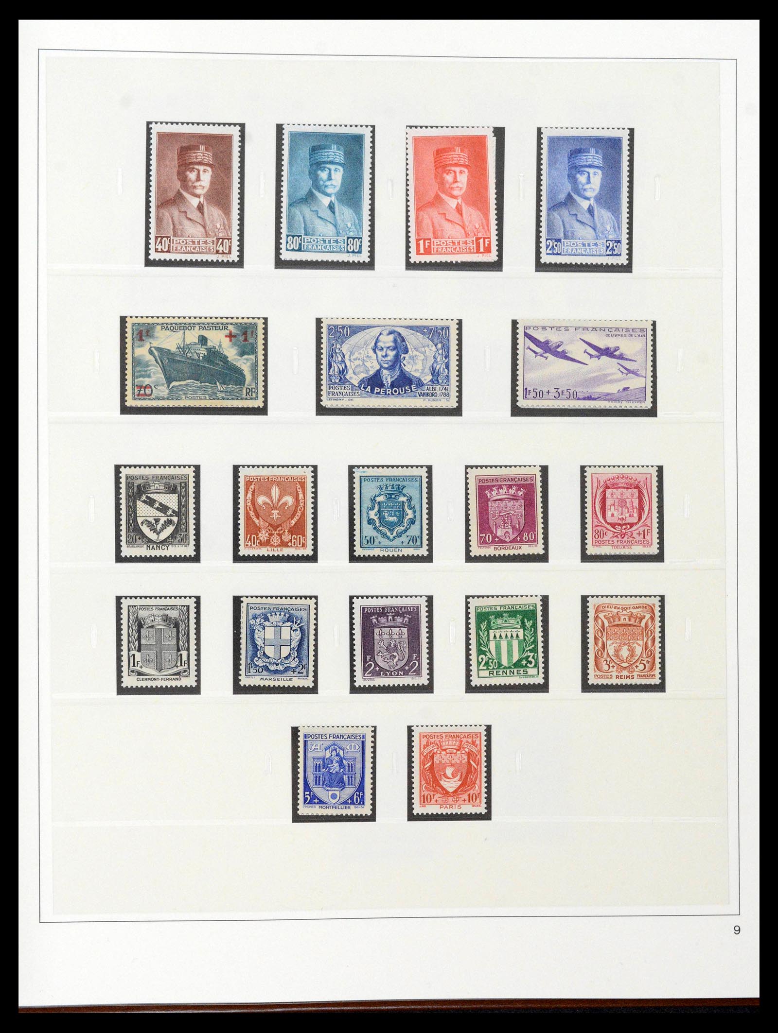 39210 0029 - Stamp collection 39210 France 1849-1987.