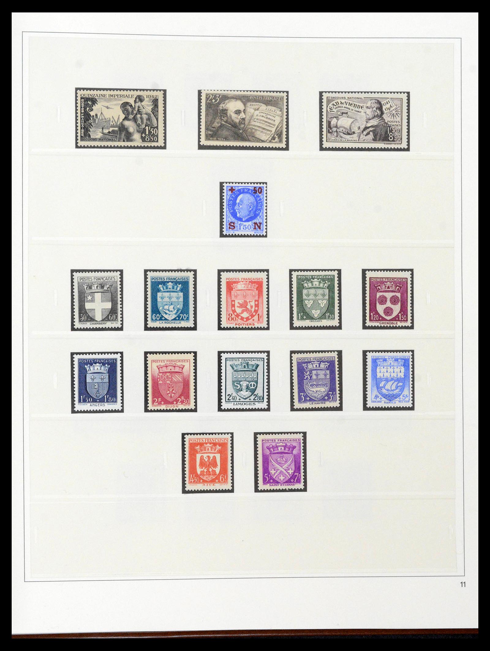 39210 0031 - Stamp collection 39210 France 1849-1987.