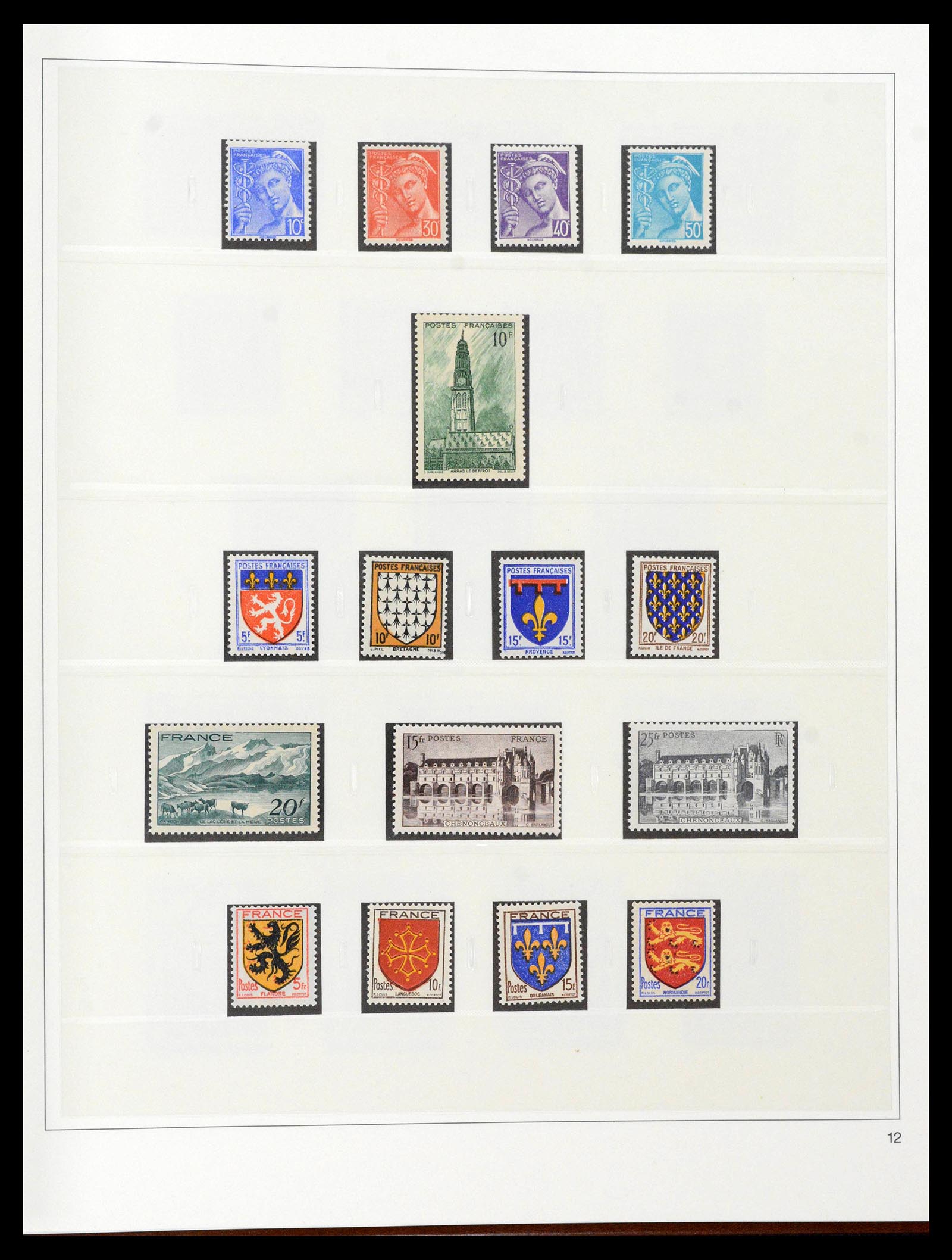 39210 0032 - Stamp collection 39210 France 1849-1987.