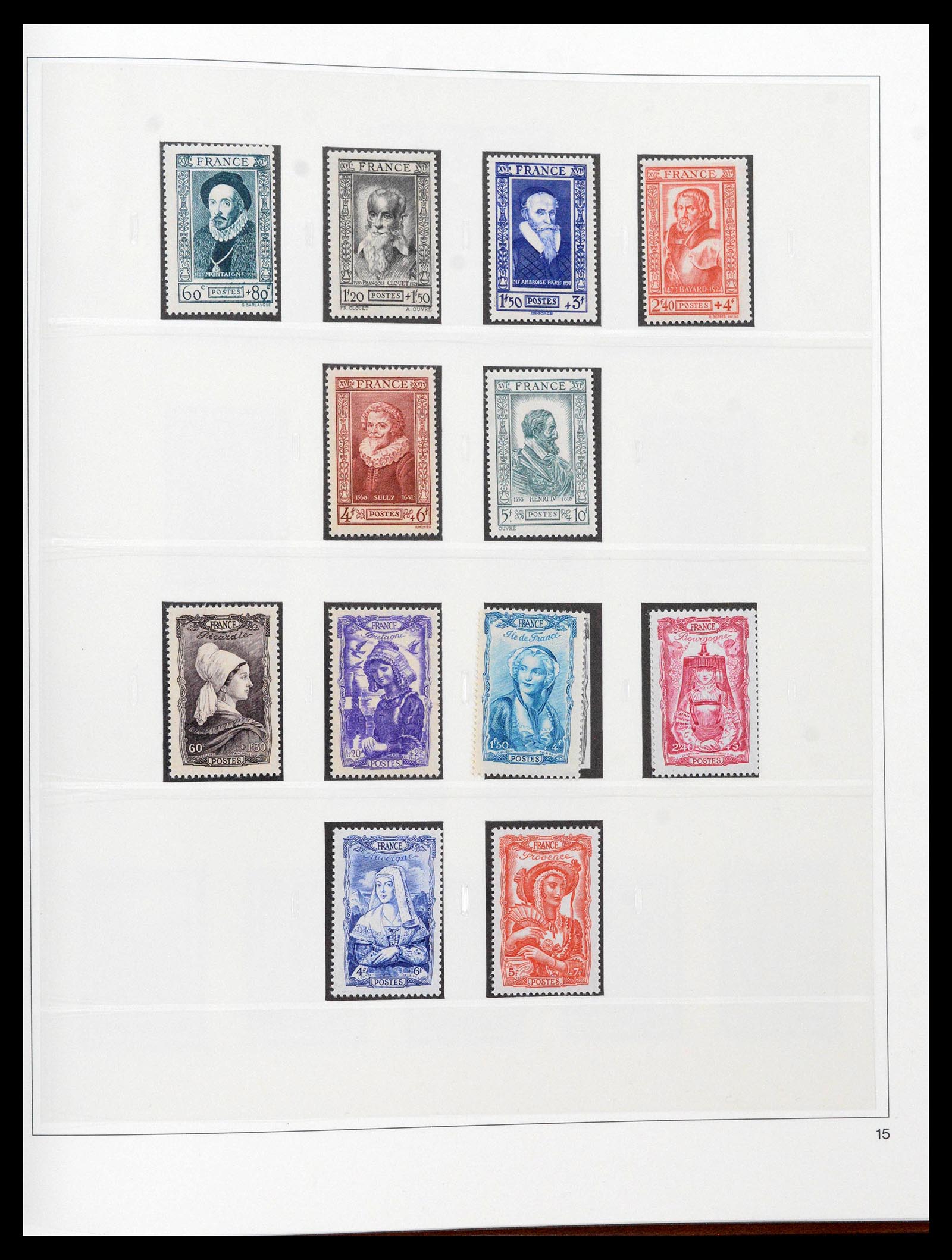 39210 0036 - Stamp collection 39210 France 1849-1987.