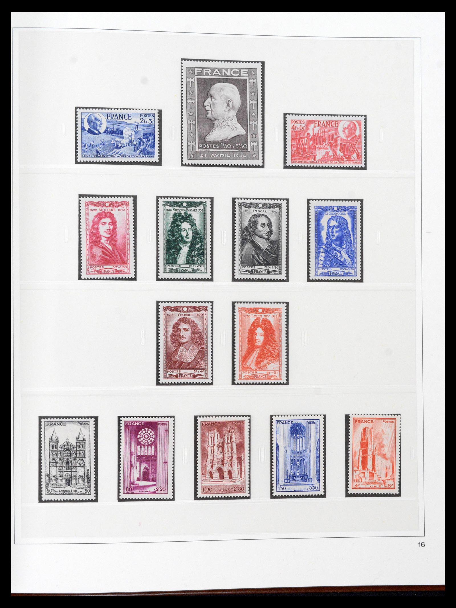 39210 0037 - Stamp collection 39210 France 1849-1987.