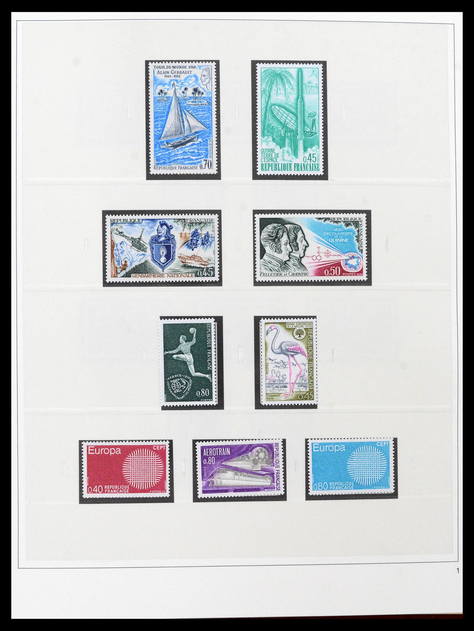 39210 0038 - Stamp collection 39210 France 1849-1987.
