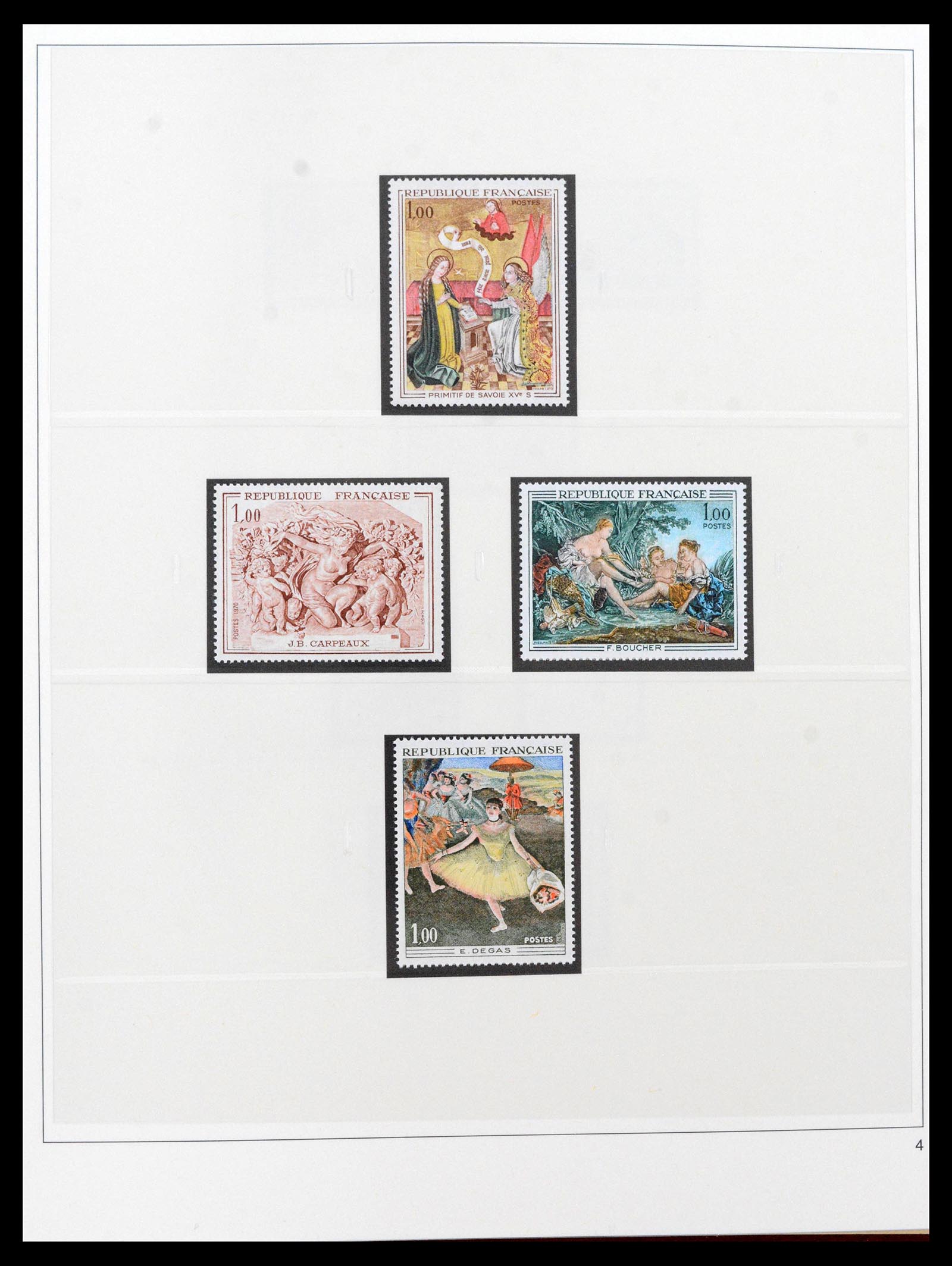 39210 0041 - Stamp collection 39210 France 1849-1987.
