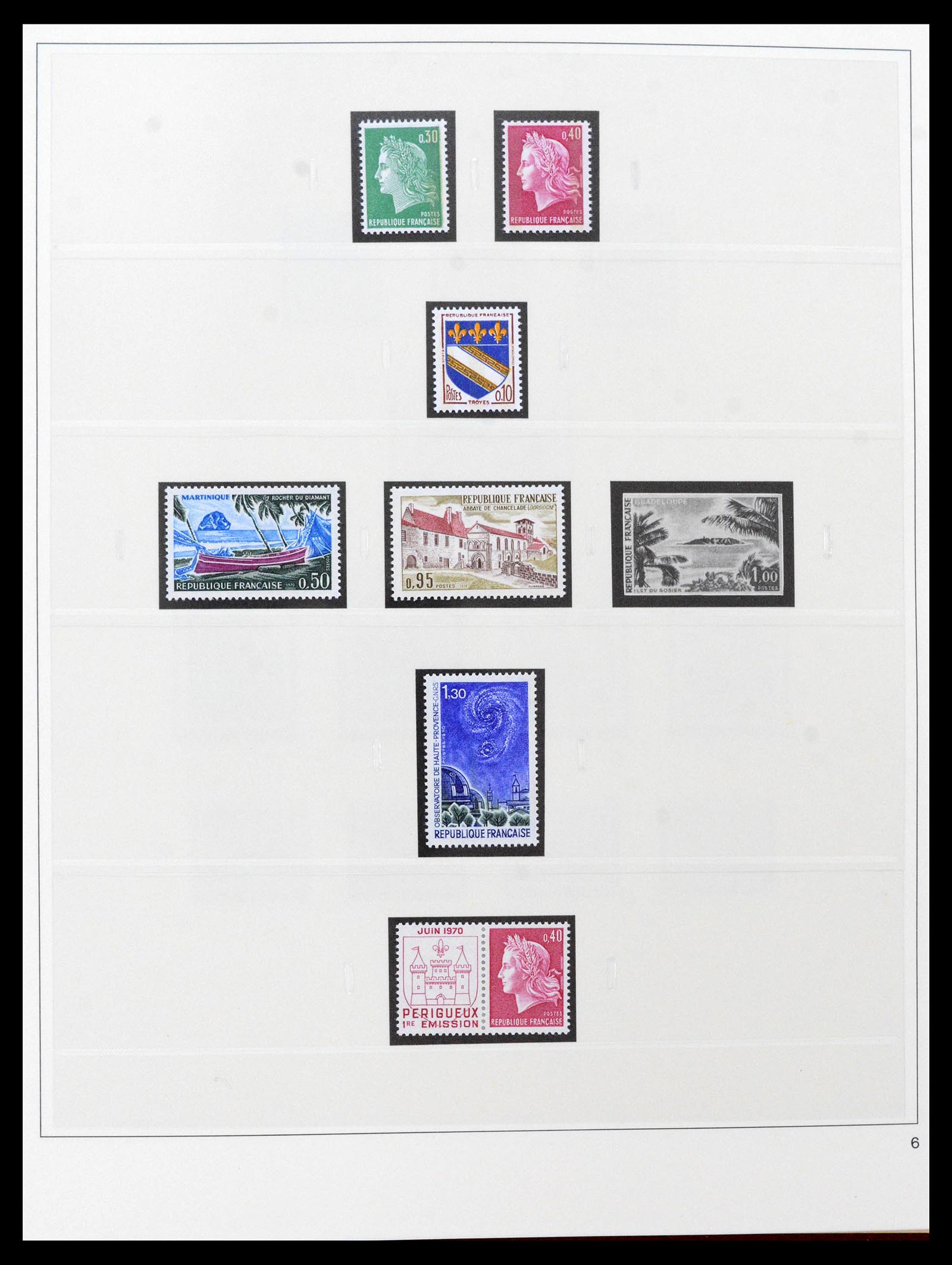 39210 0043 - Stamp collection 39210 France 1849-1987.
