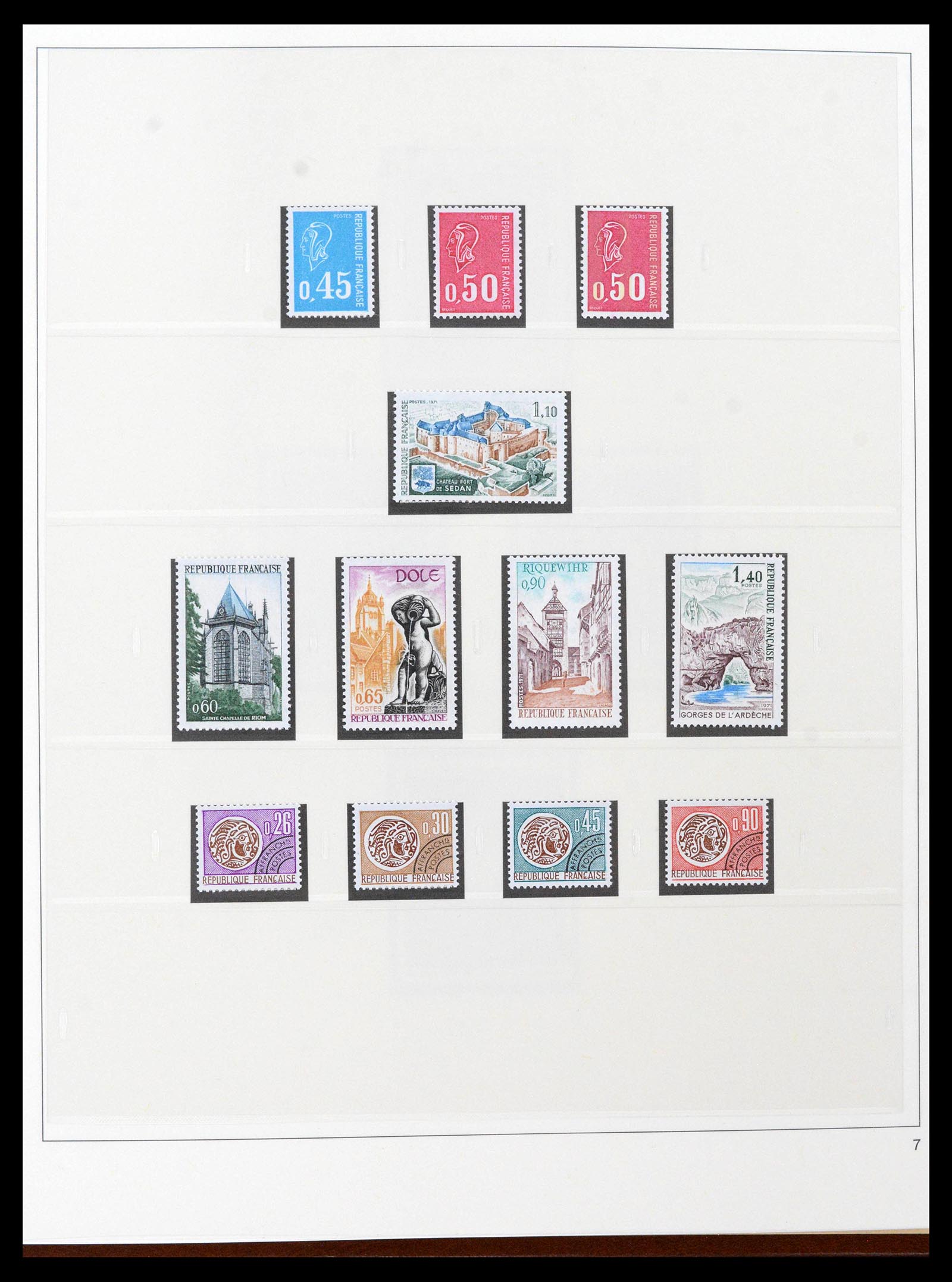 39210 0044 - Stamp collection 39210 France 1849-1987.