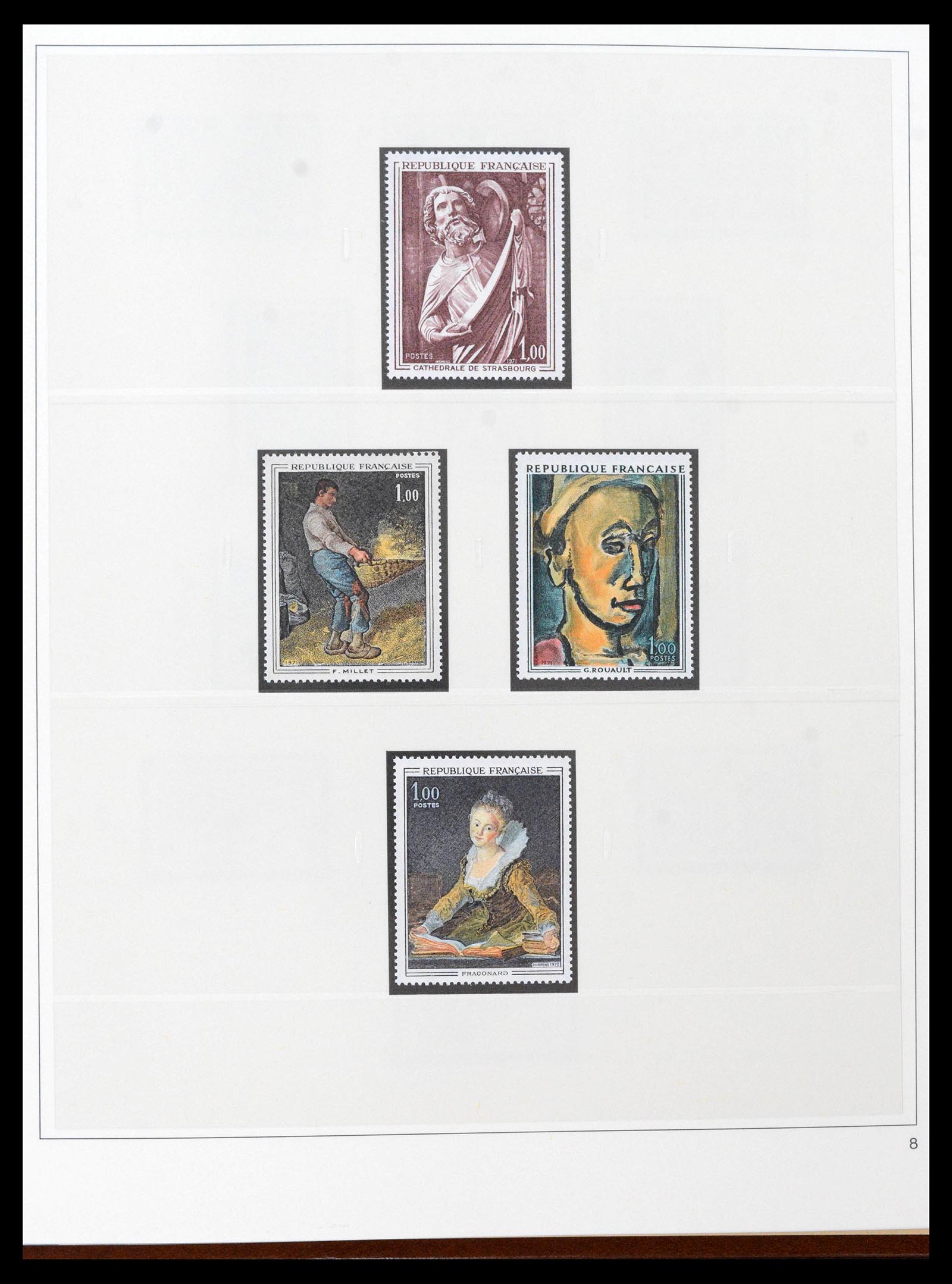 39210 0045 - Stamp collection 39210 France 1849-1987.