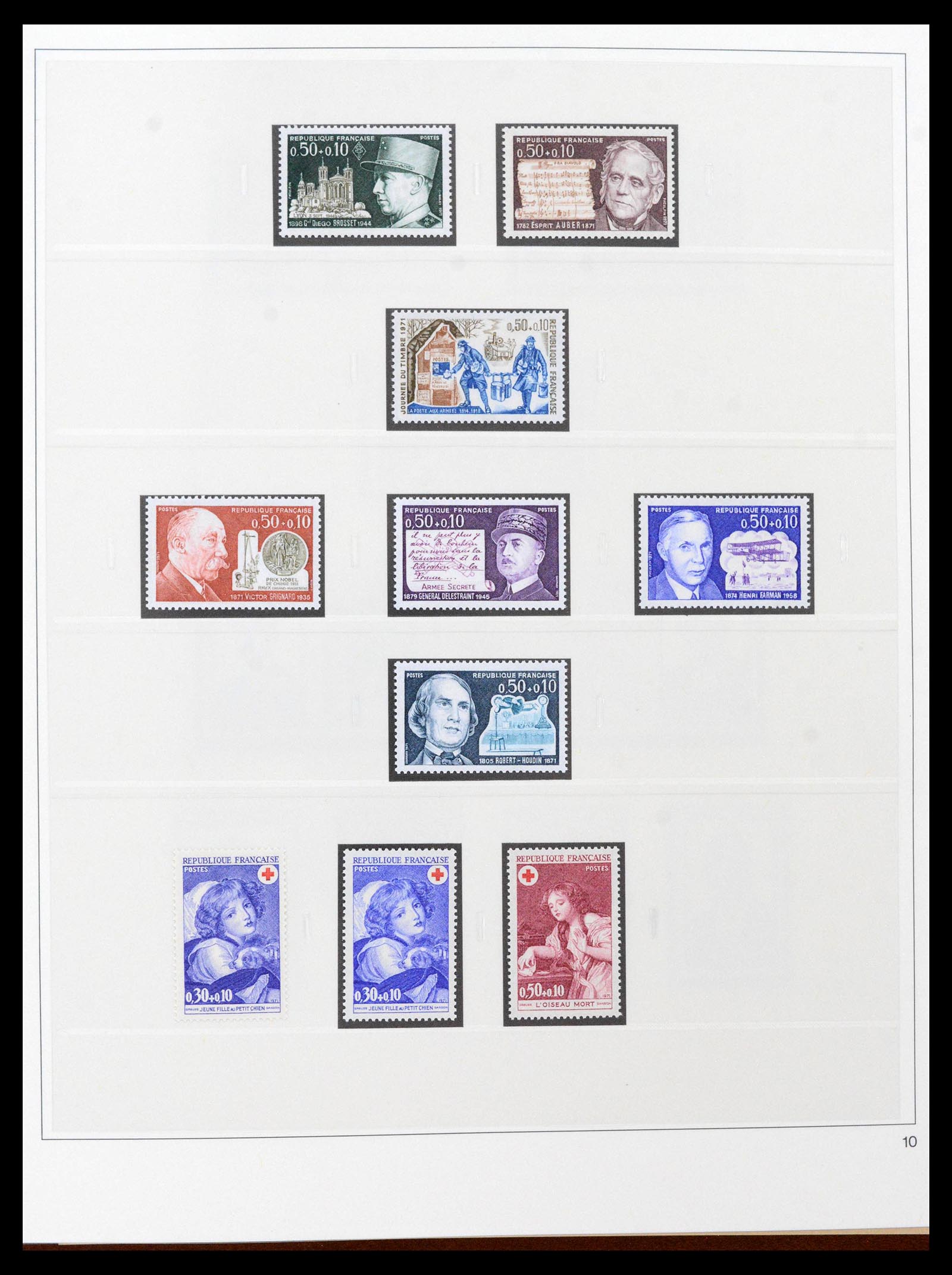 39210 0047 - Stamp collection 39210 France 1849-1987.
