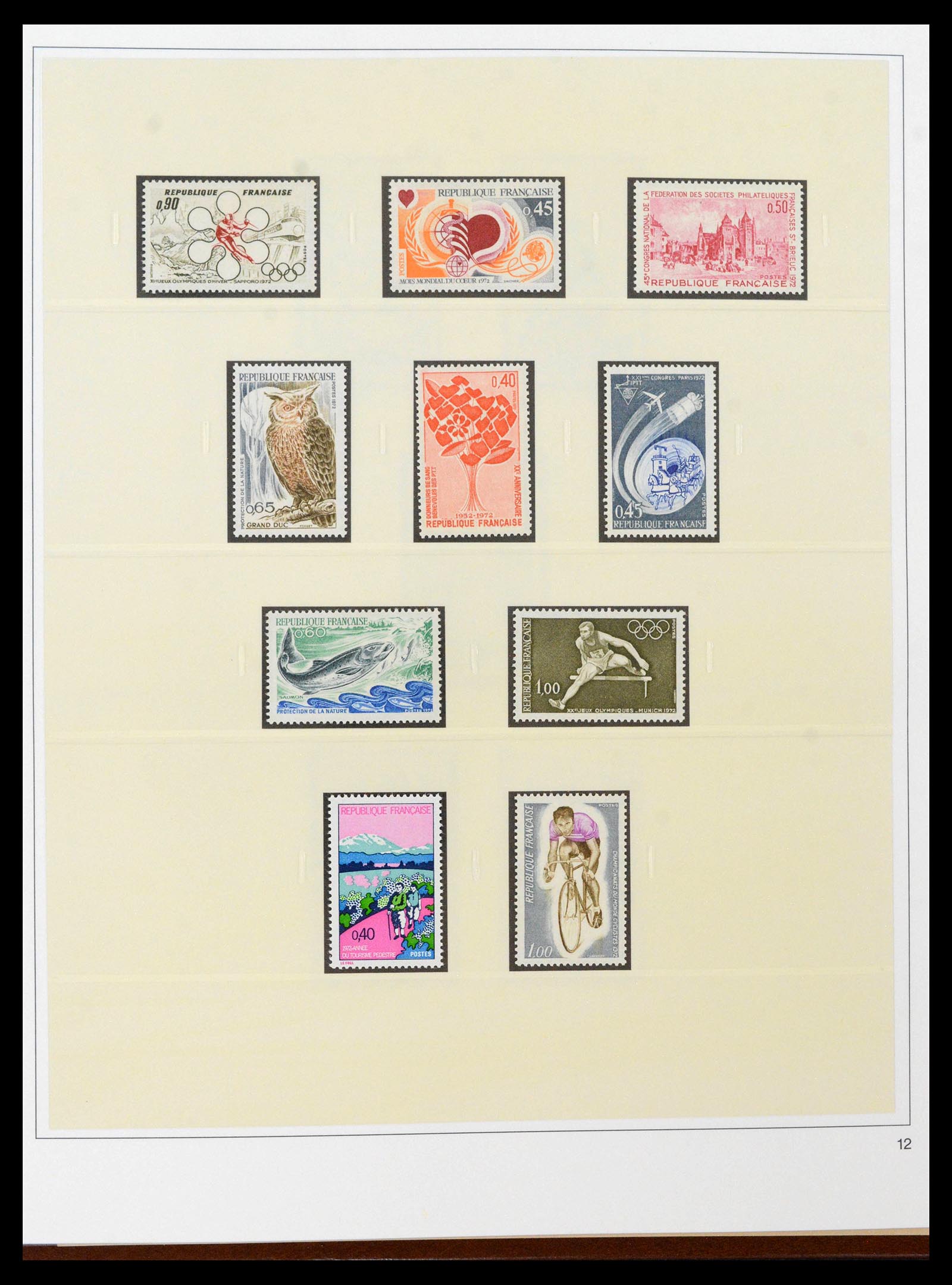 39210 0049 - Stamp collection 39210 France 1849-1987.