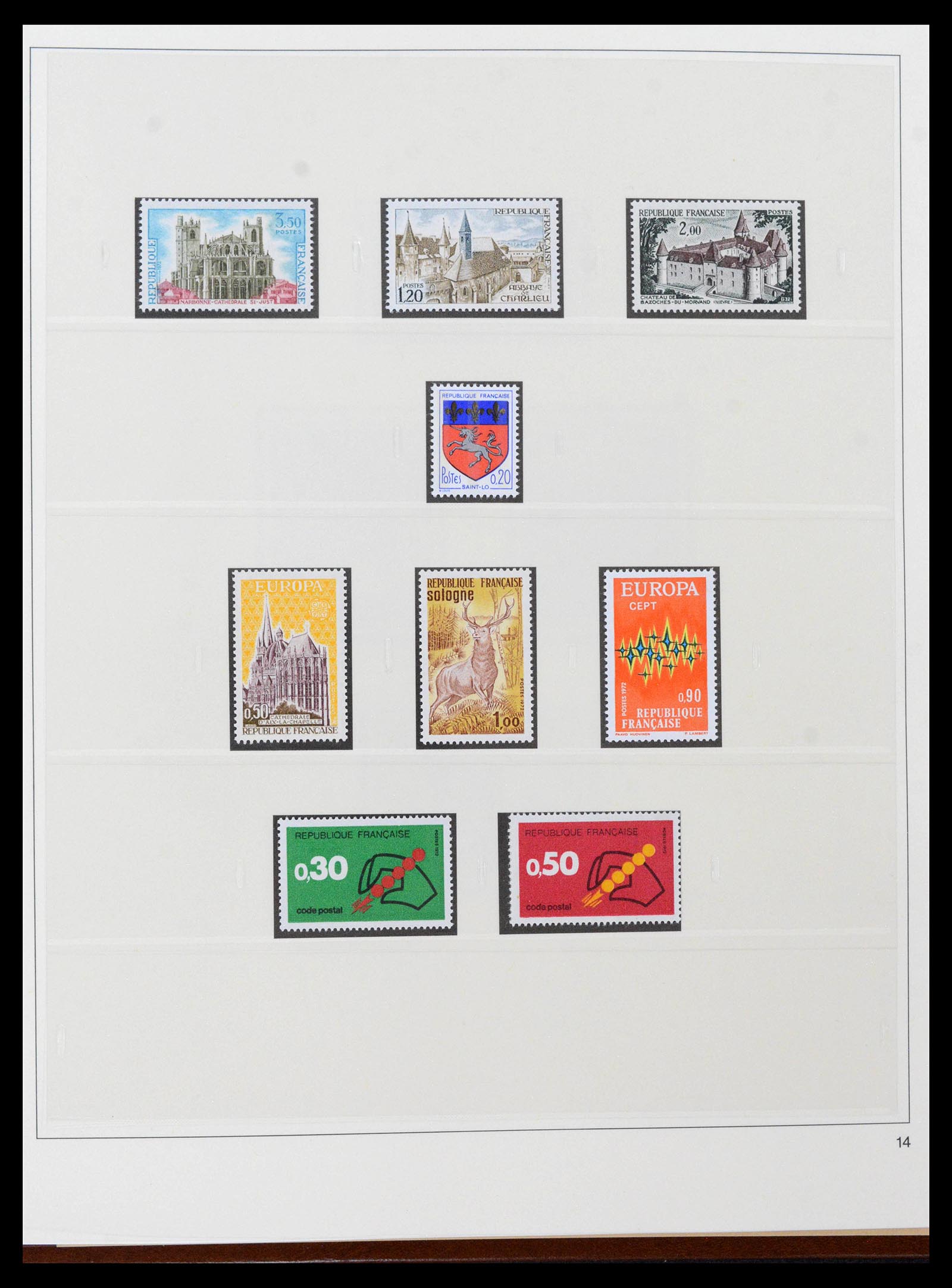 39210 0051 - Stamp collection 39210 France 1849-1987.