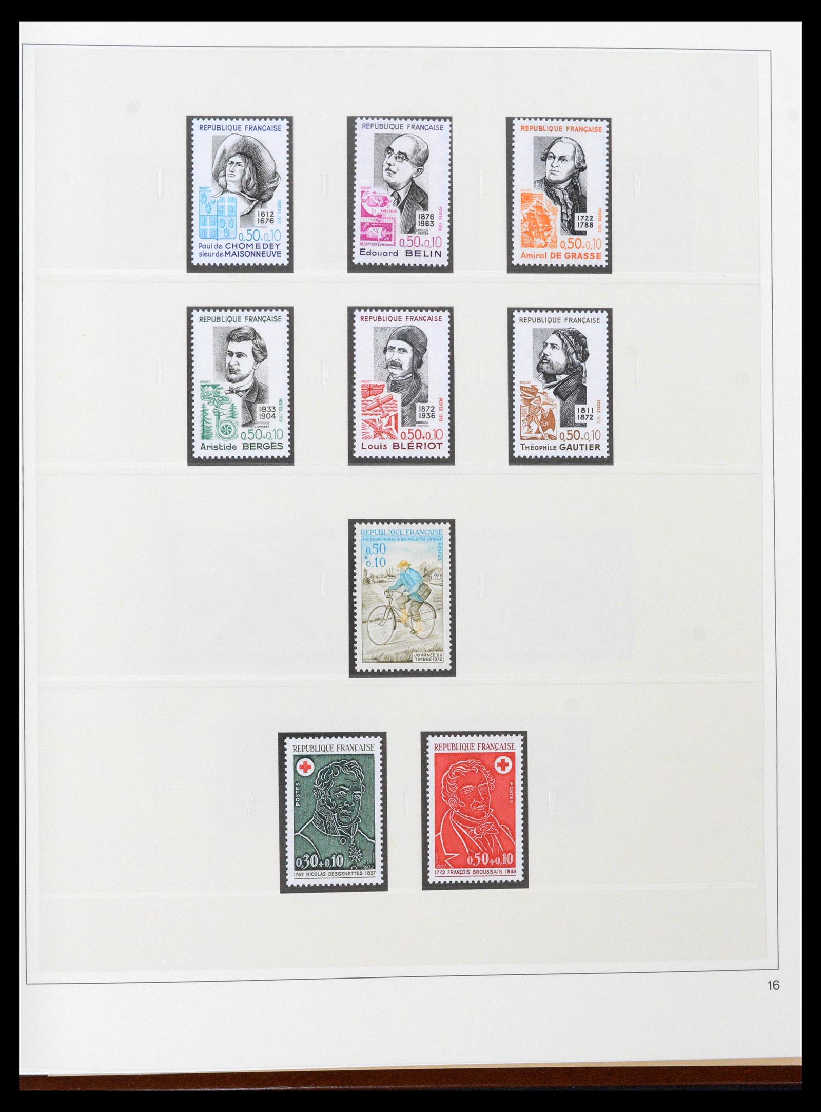39210 0053 - Stamp collection 39210 France 1849-1987.