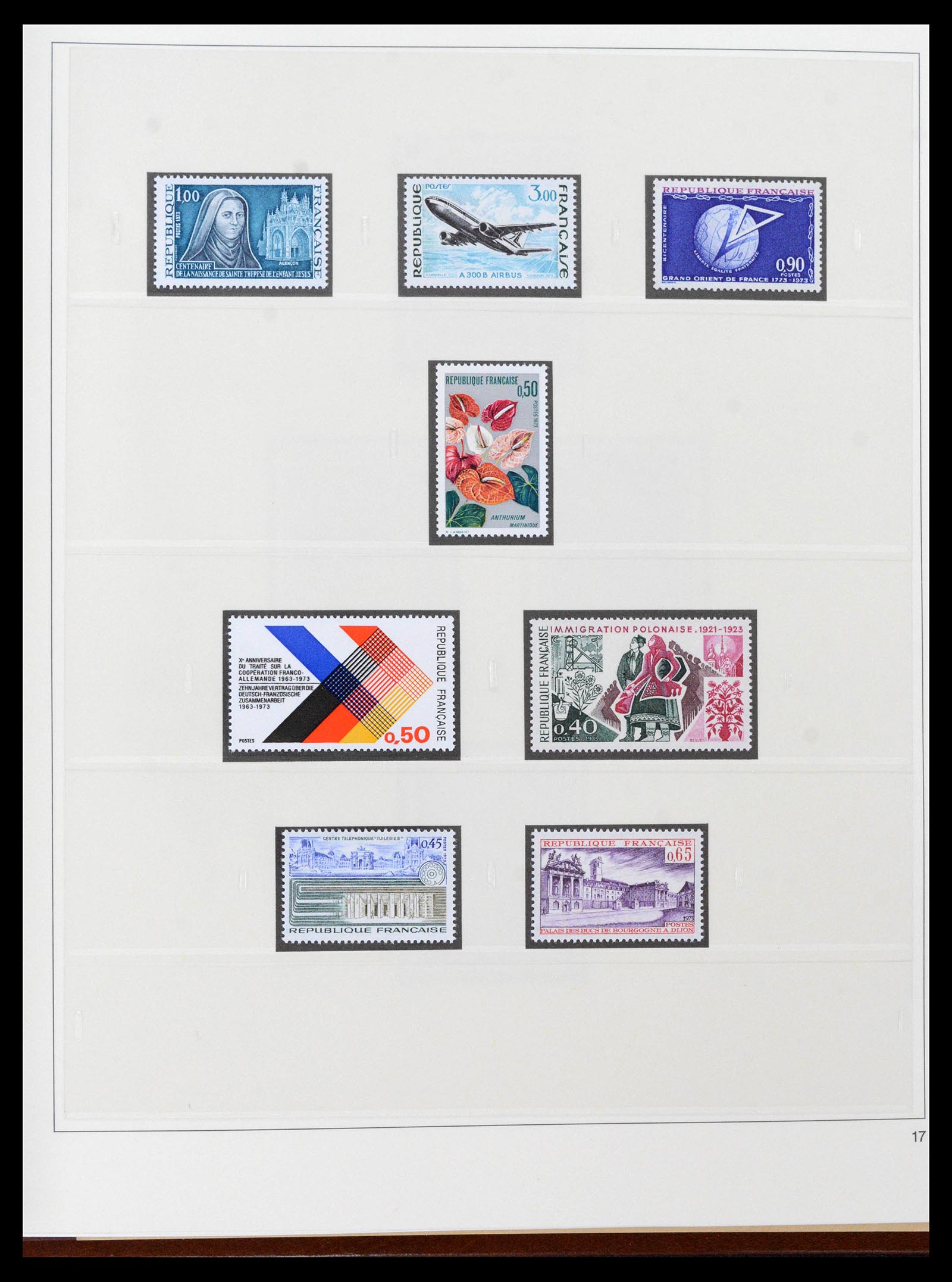 39210 0054 - Stamp collection 39210 France 1849-1987.