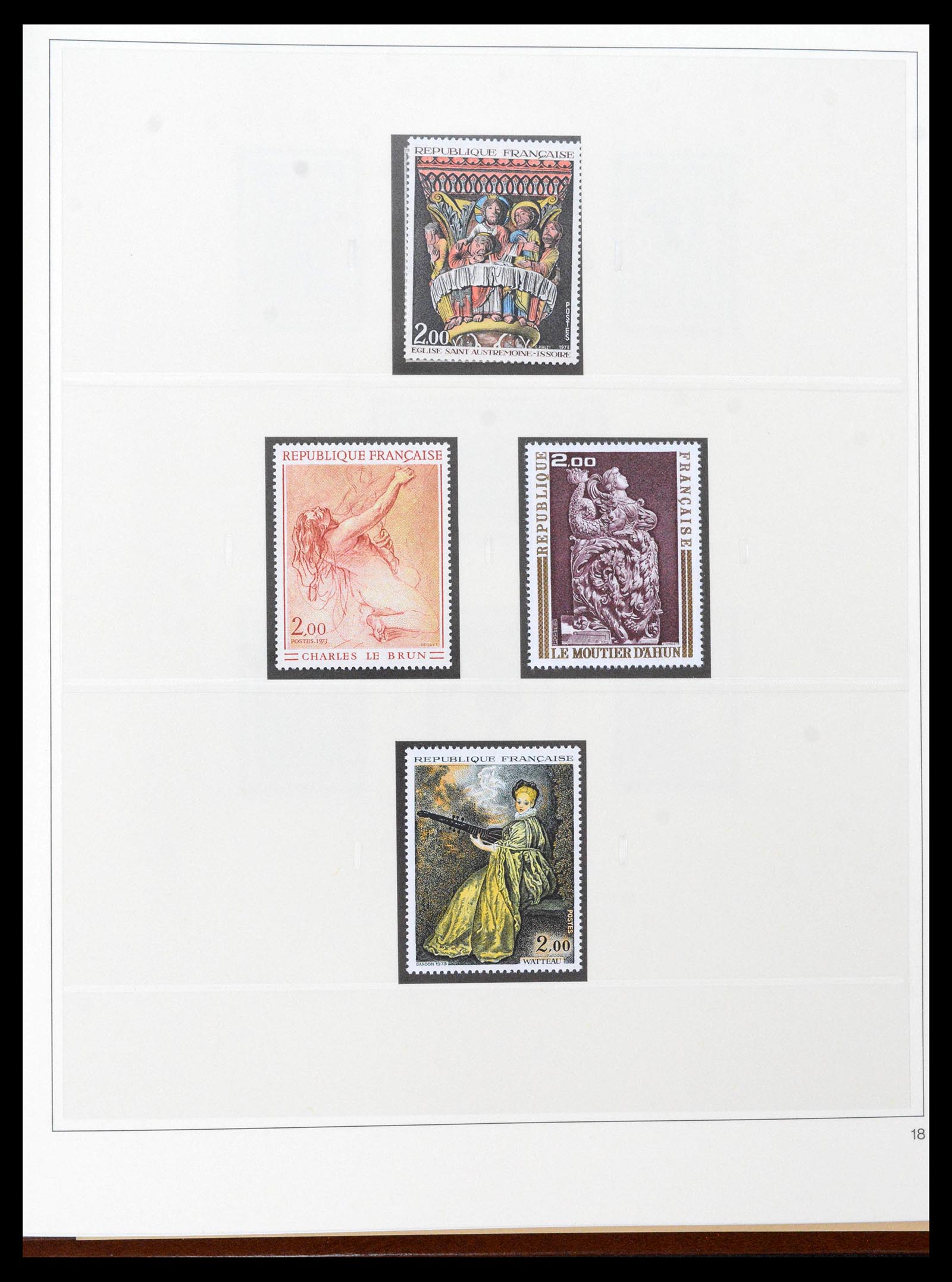 39210 0055 - Stamp collection 39210 France 1849-1987.