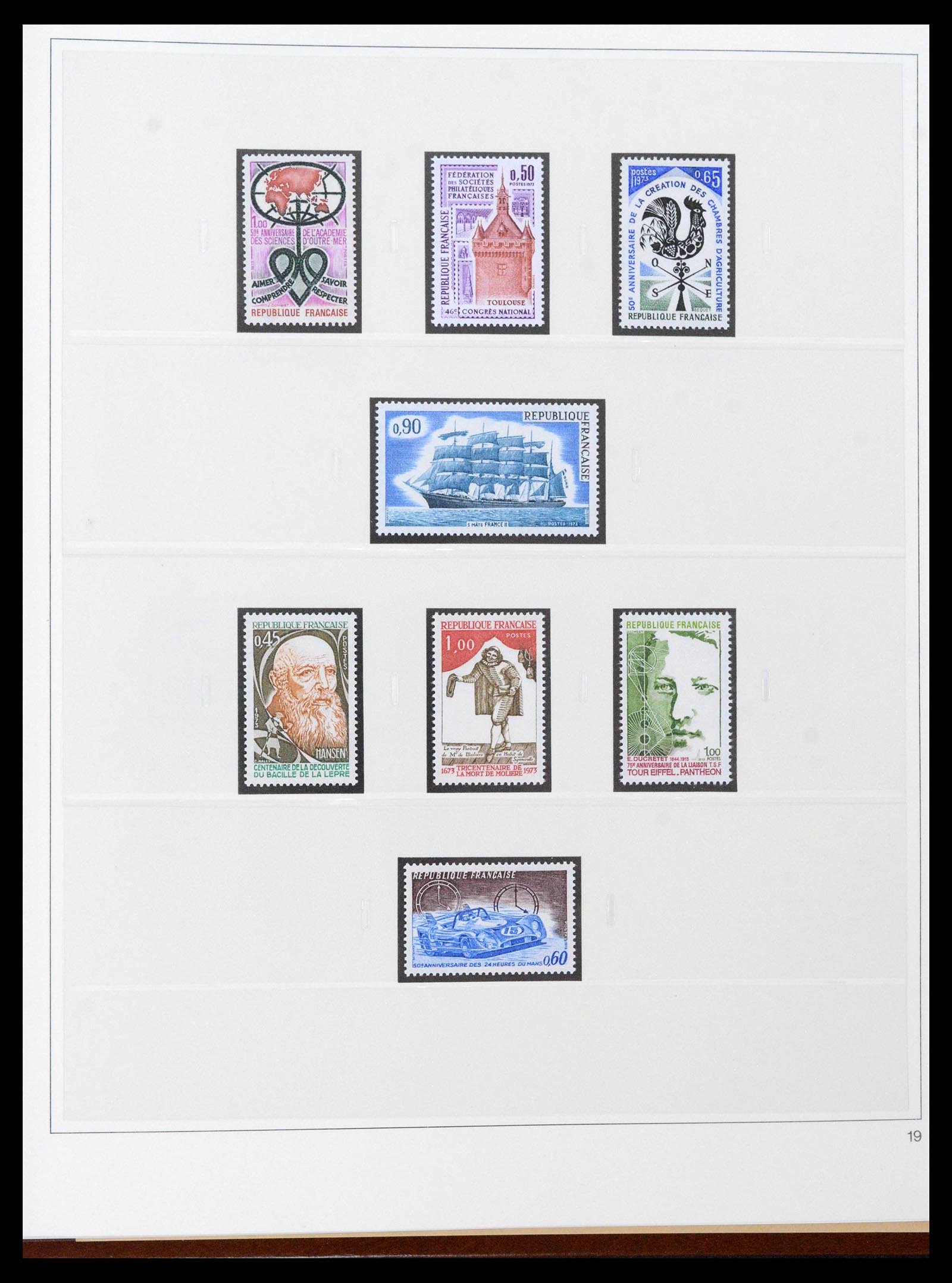 39210 0056 - Stamp collection 39210 France 1849-1987.