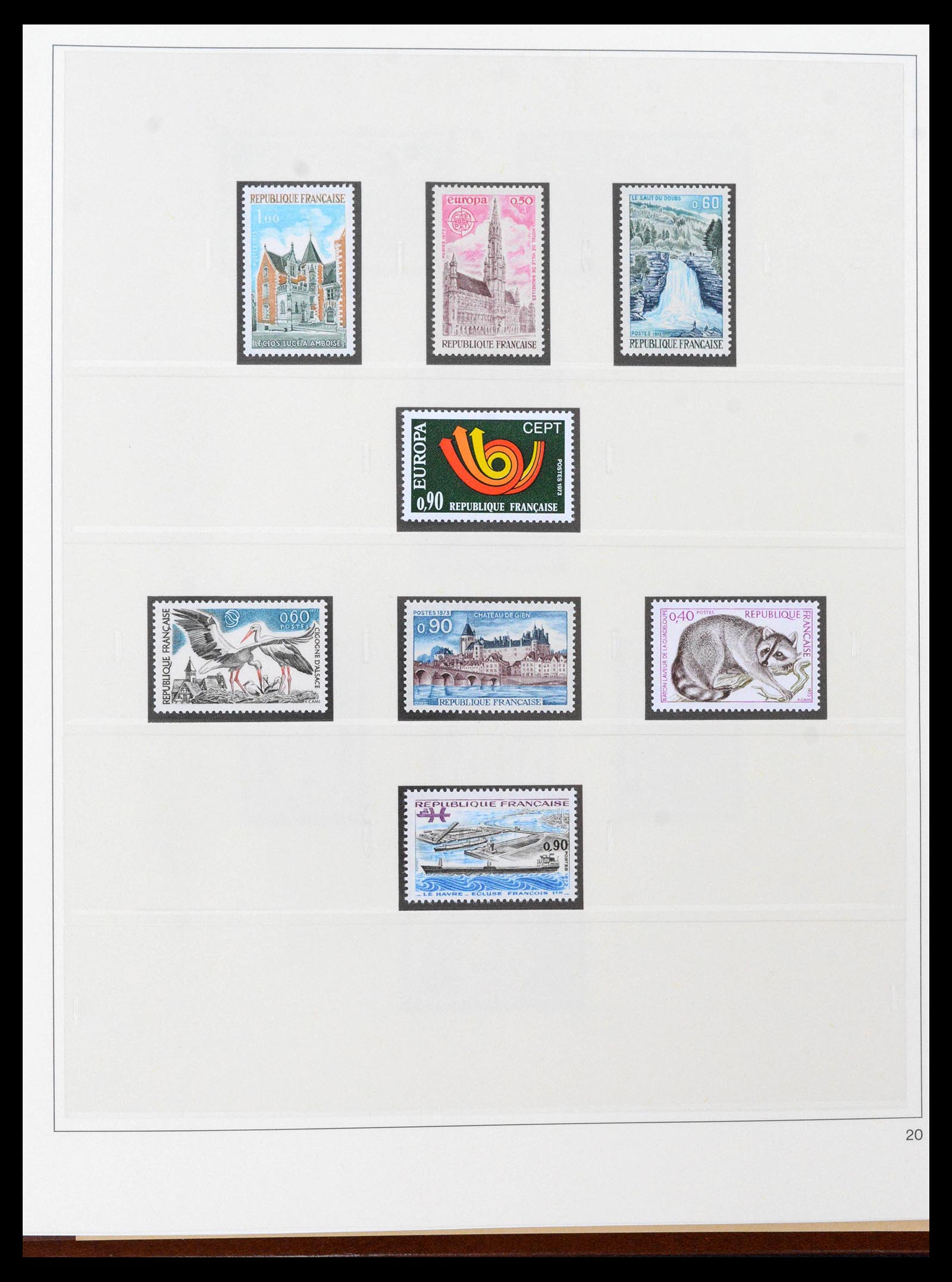 39210 0057 - Stamp collection 39210 France 1849-1987.