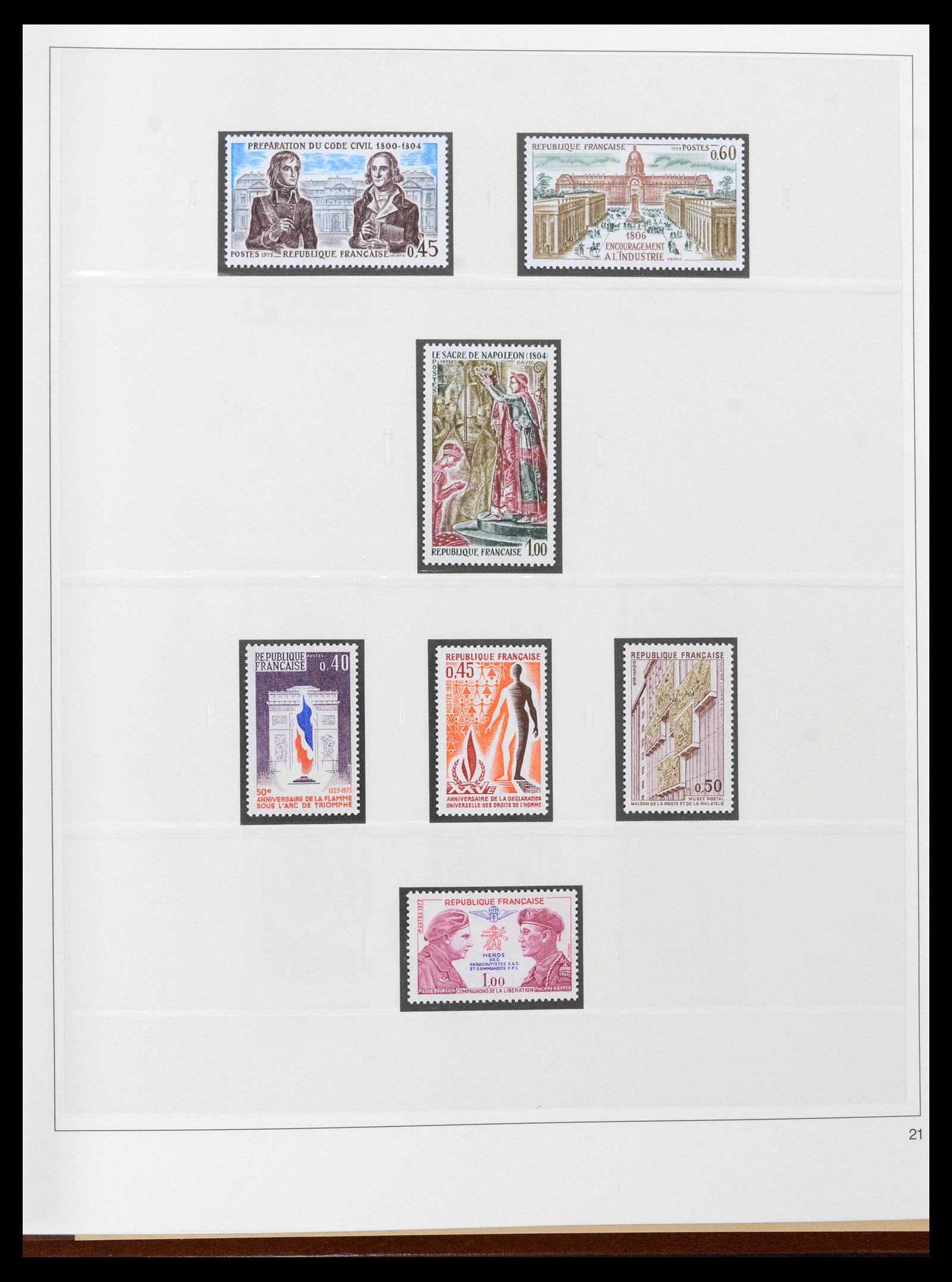 39210 0058 - Stamp collection 39210 France 1849-1987.
