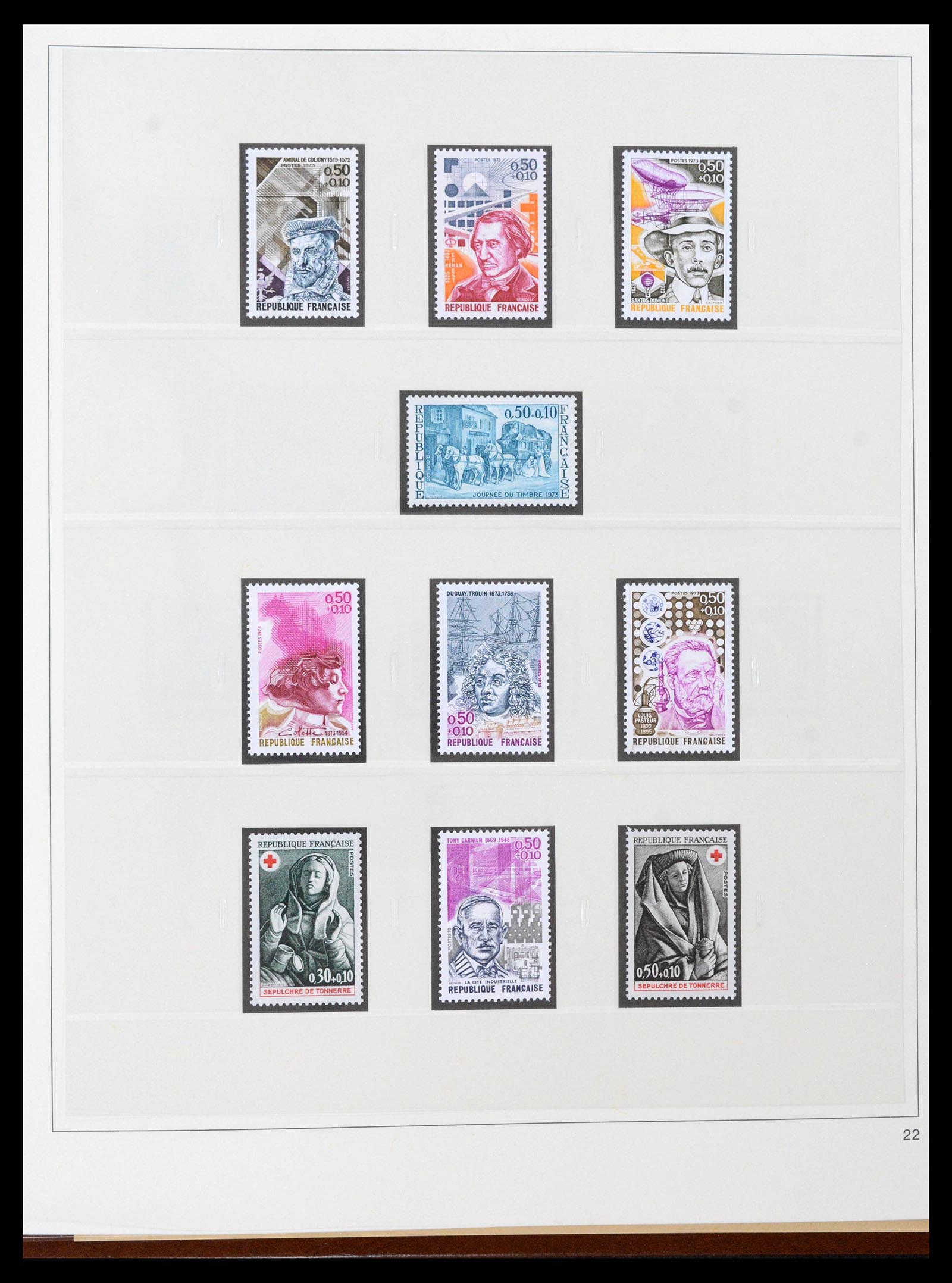 39210 0059 - Stamp collection 39210 France 1849-1987.