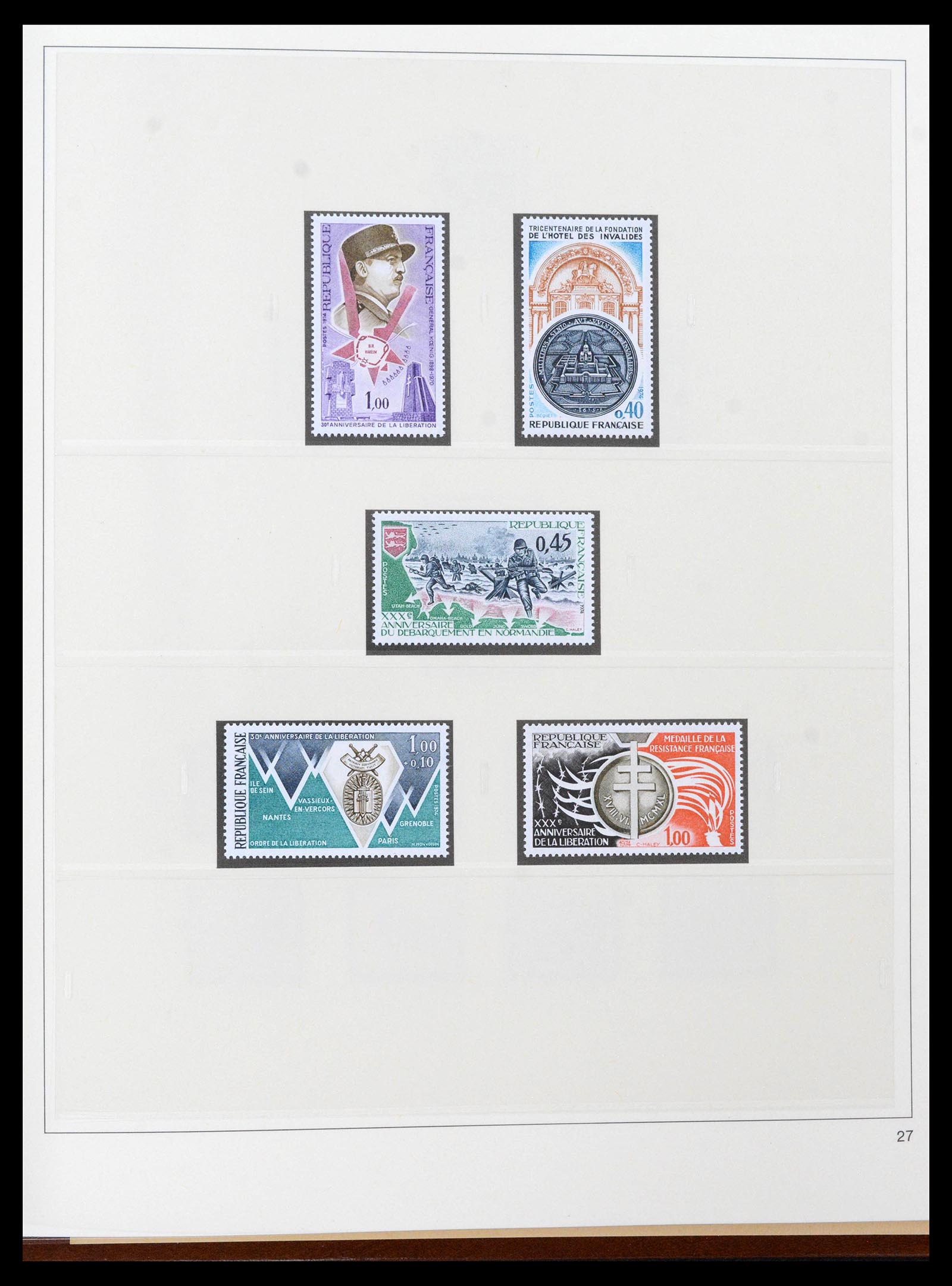 39210 0064 - Stamp collection 39210 France 1849-1987.