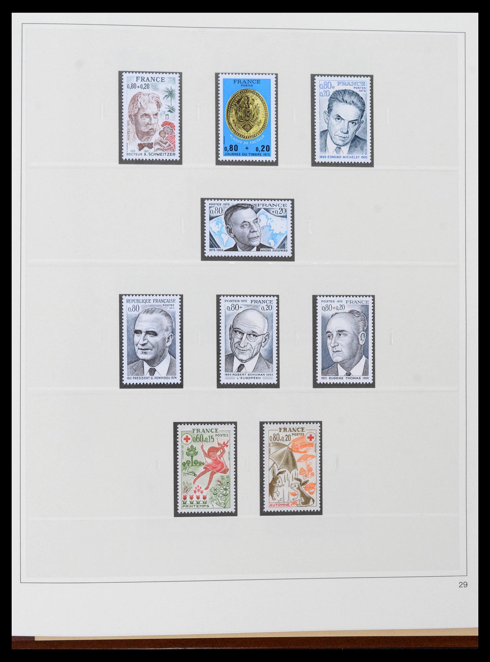 39210 0066 - Stamp collection 39210 France 1849-1987.
