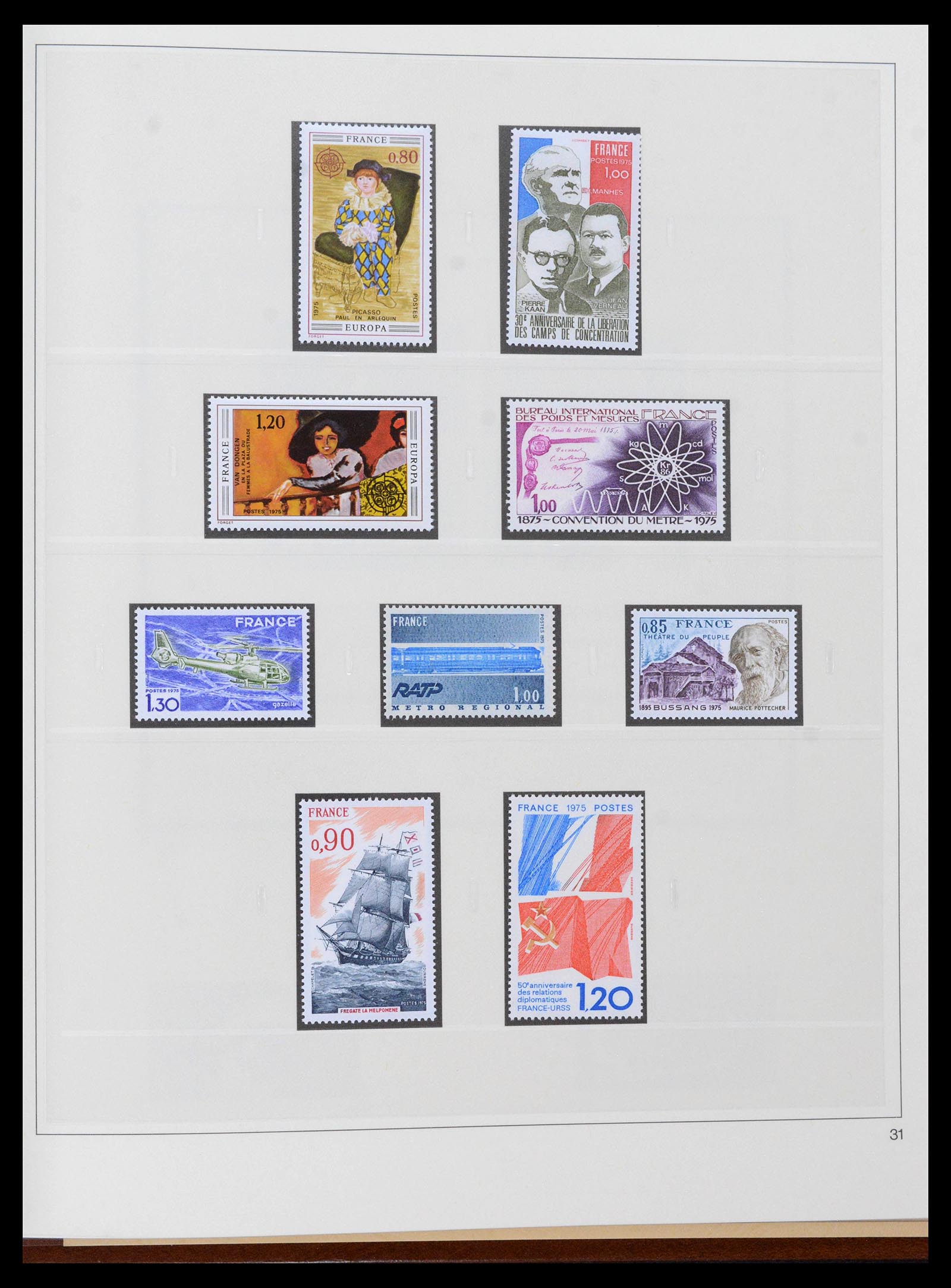 39210 0068 - Stamp collection 39210 France 1849-1987.