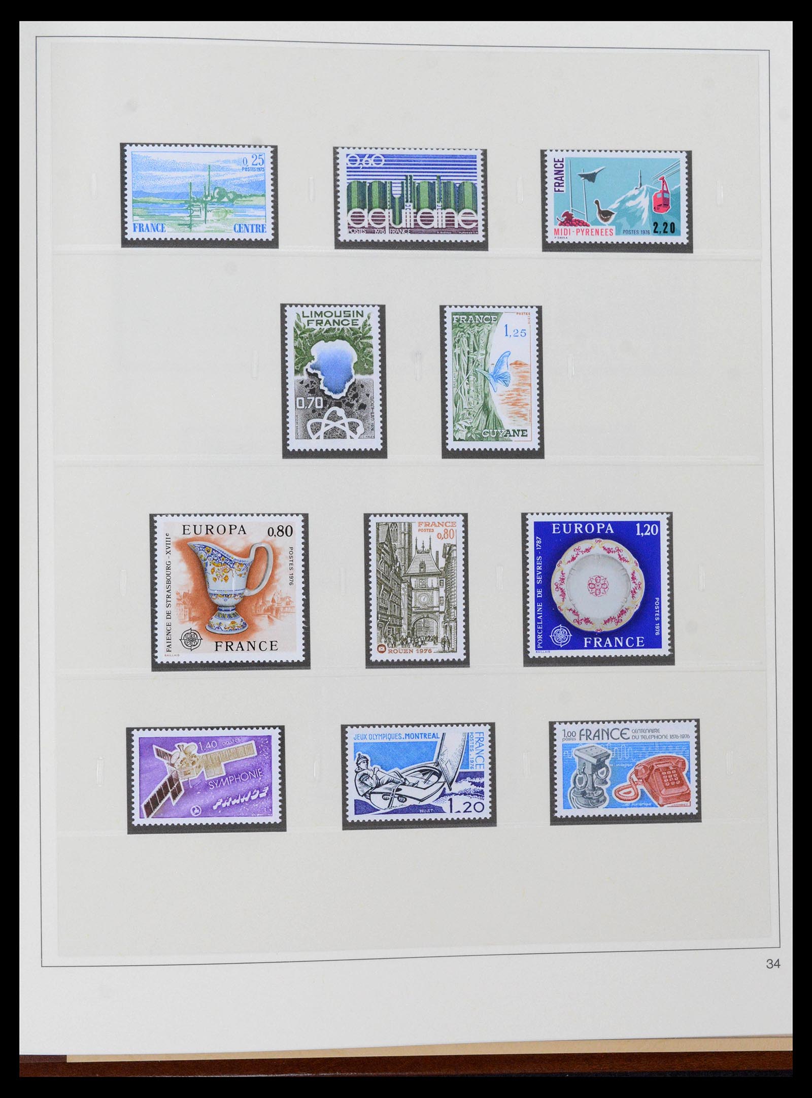 39210 0071 - Stamp collection 39210 France 1849-1987.